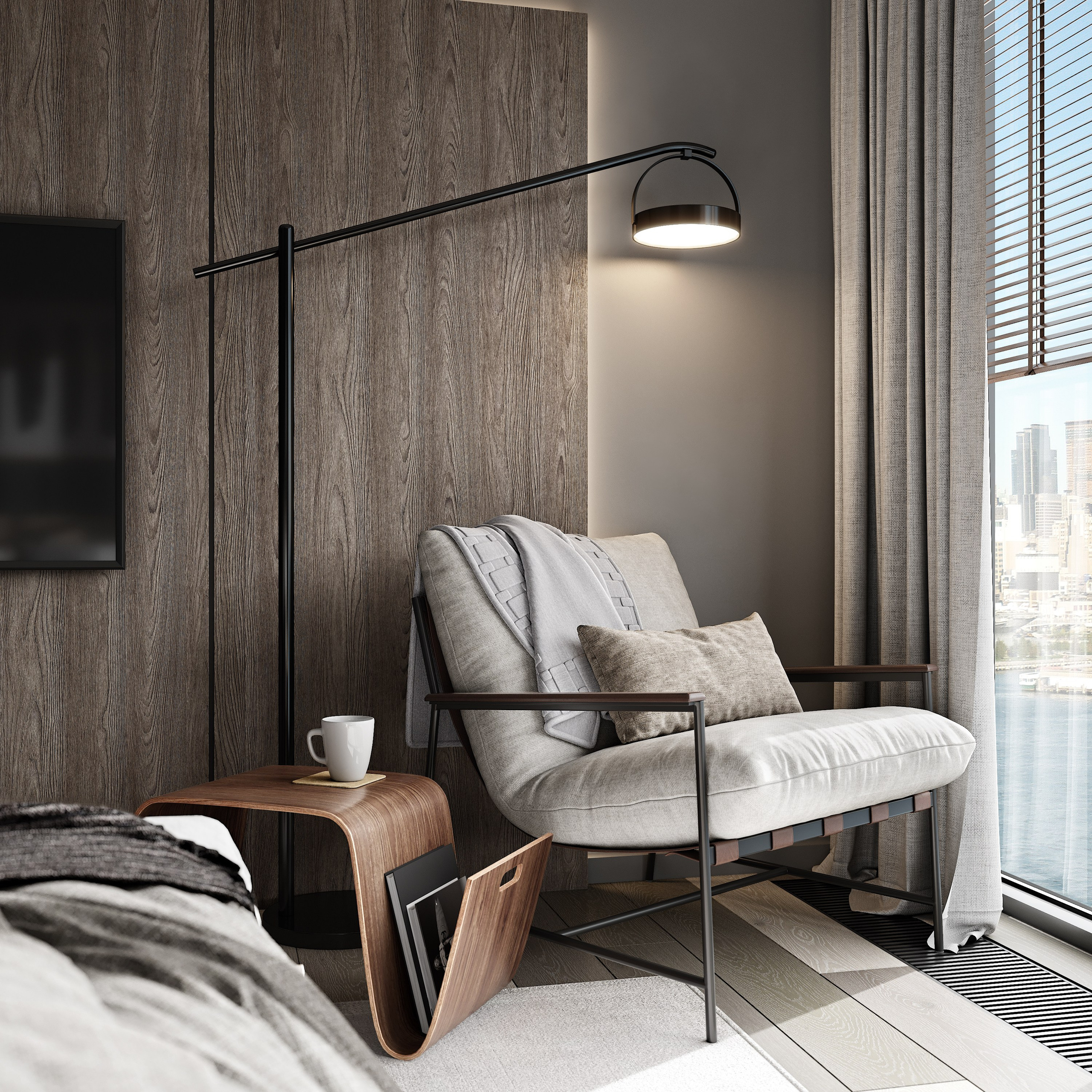 Hudson apartment | for Broken Concept LLC. Interior visualisation | avocado.render