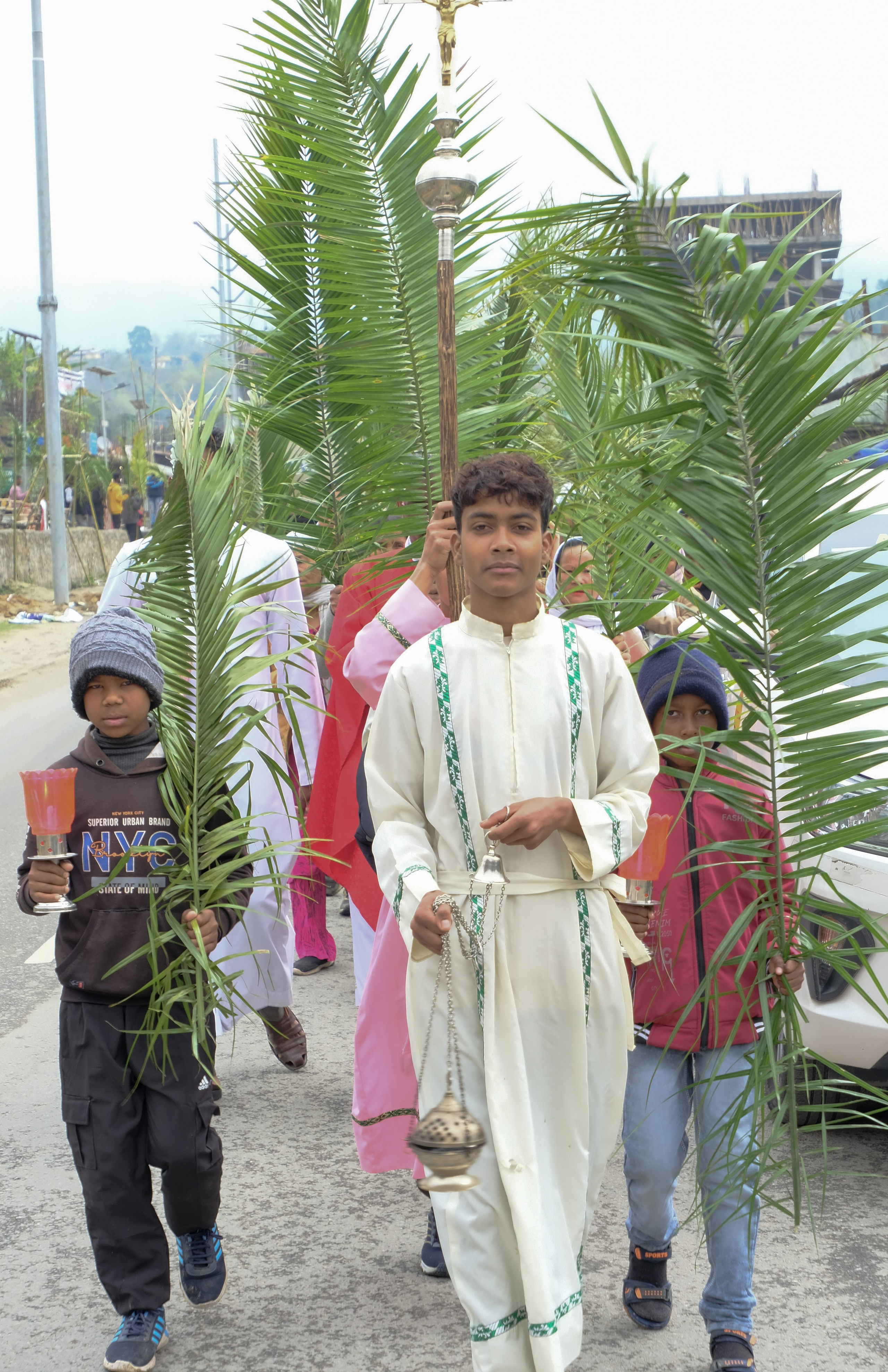 Крестный ход и танцы. Фотографии из путешествий