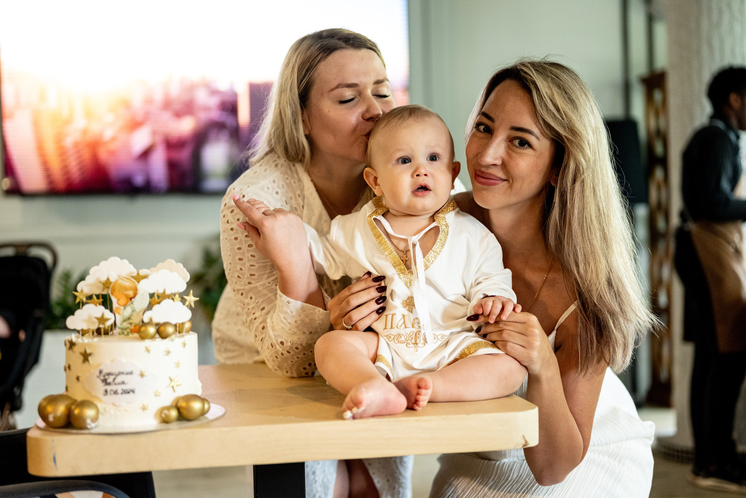 Крещение Александра. Семейный и детский фотограф Москва