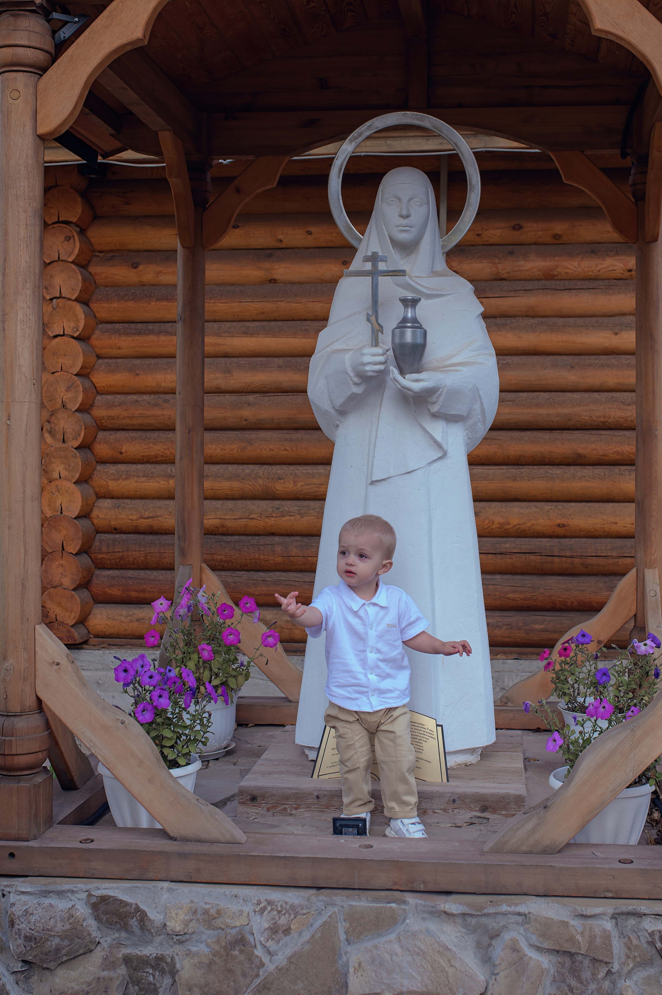 Крещение Витюши в храме священномученника Амфилохия. Фотографы крещения/венчания  Красноярск Татьяна и Вячеслав Переваловы