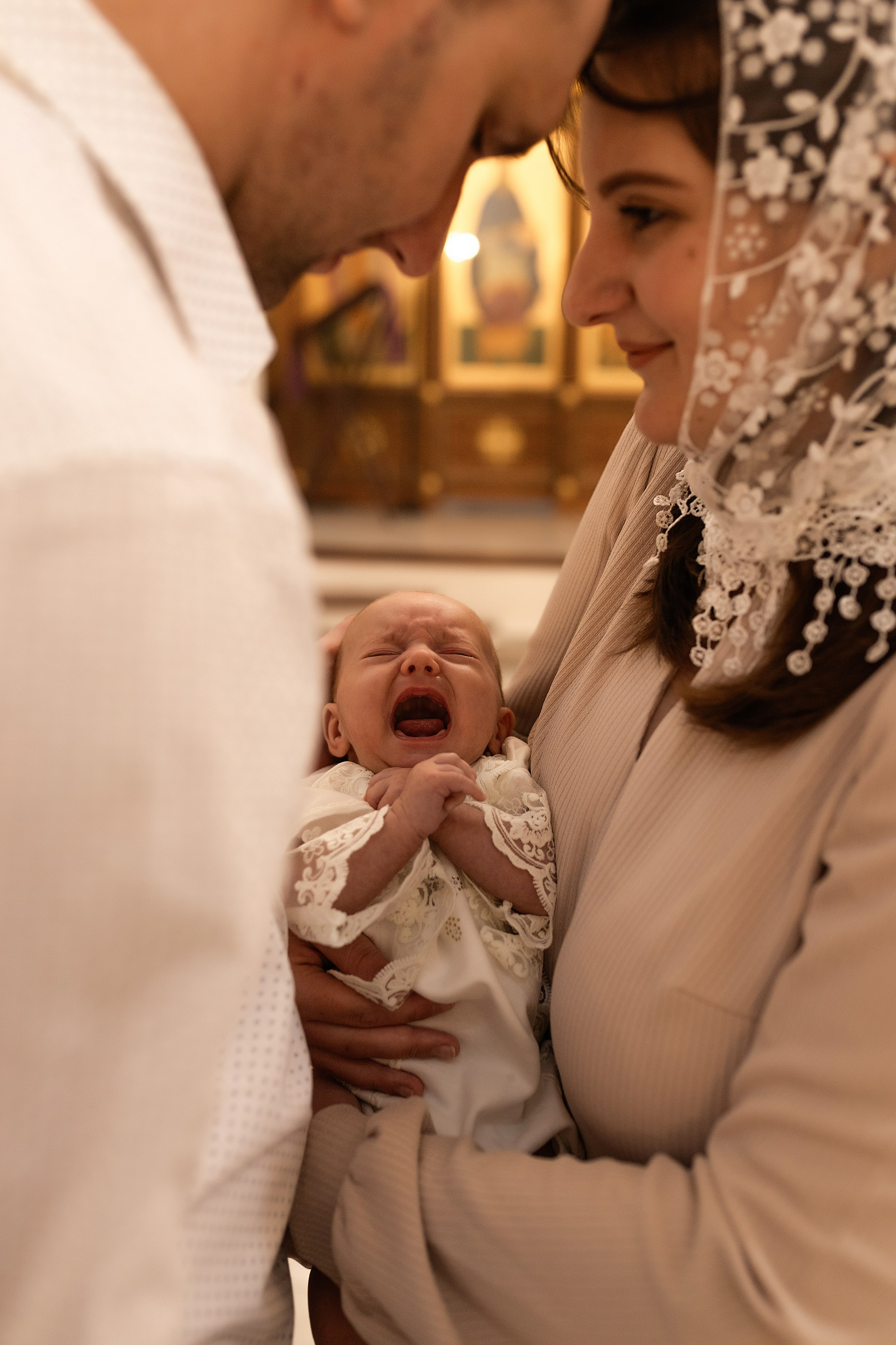 Таинство крещения Алисы. Фотограф в Железнодорожном и Балашихе