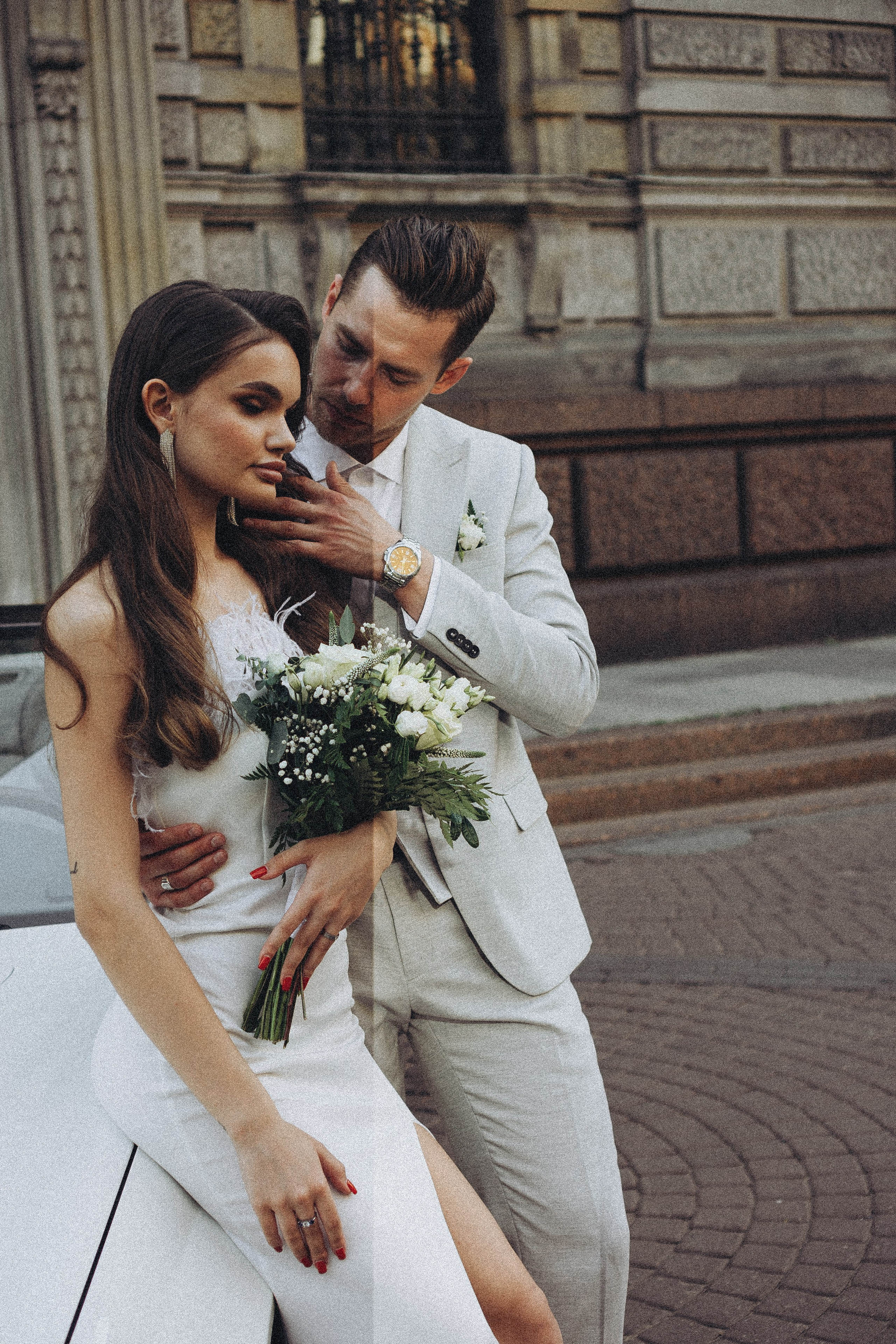 Свадебная сьемка у академии Штиглица. Профессиональный фотограф, Санкт-Петербург — Виктория Богомолова