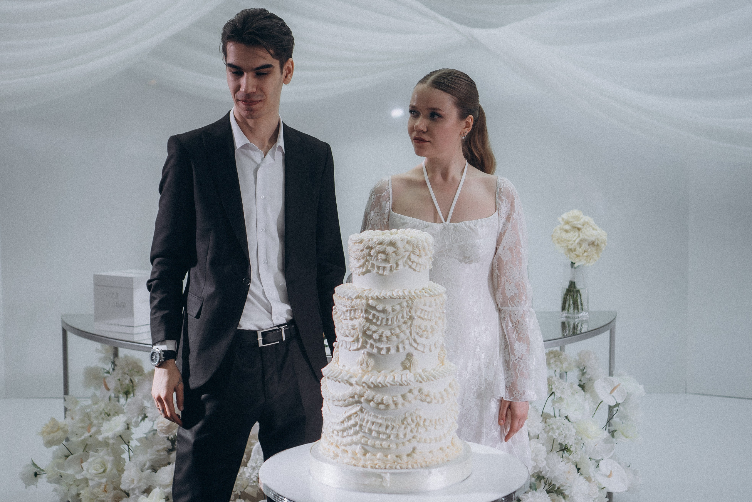 СВАДЕБНЫЙ ТОРТ. ФОТОСЕСИИЯ БАНКЕТА (СНЯТО В СИБИРЕ В НИЖНЕВАРТОВСКЕ). Профессиональный фотограф, Санкт-Петербург — Виктория Богомолова