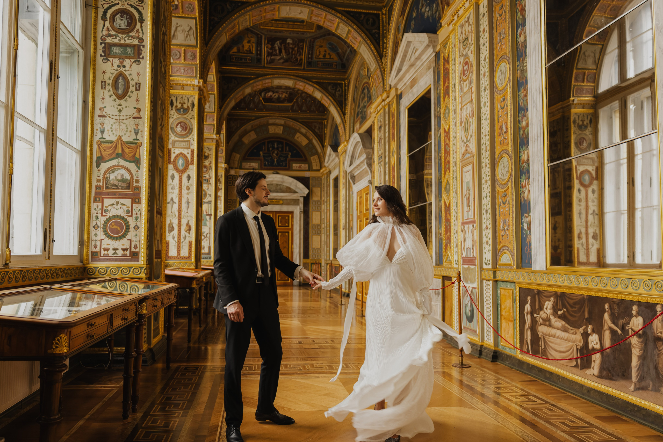 Любовь в Эрмитаже