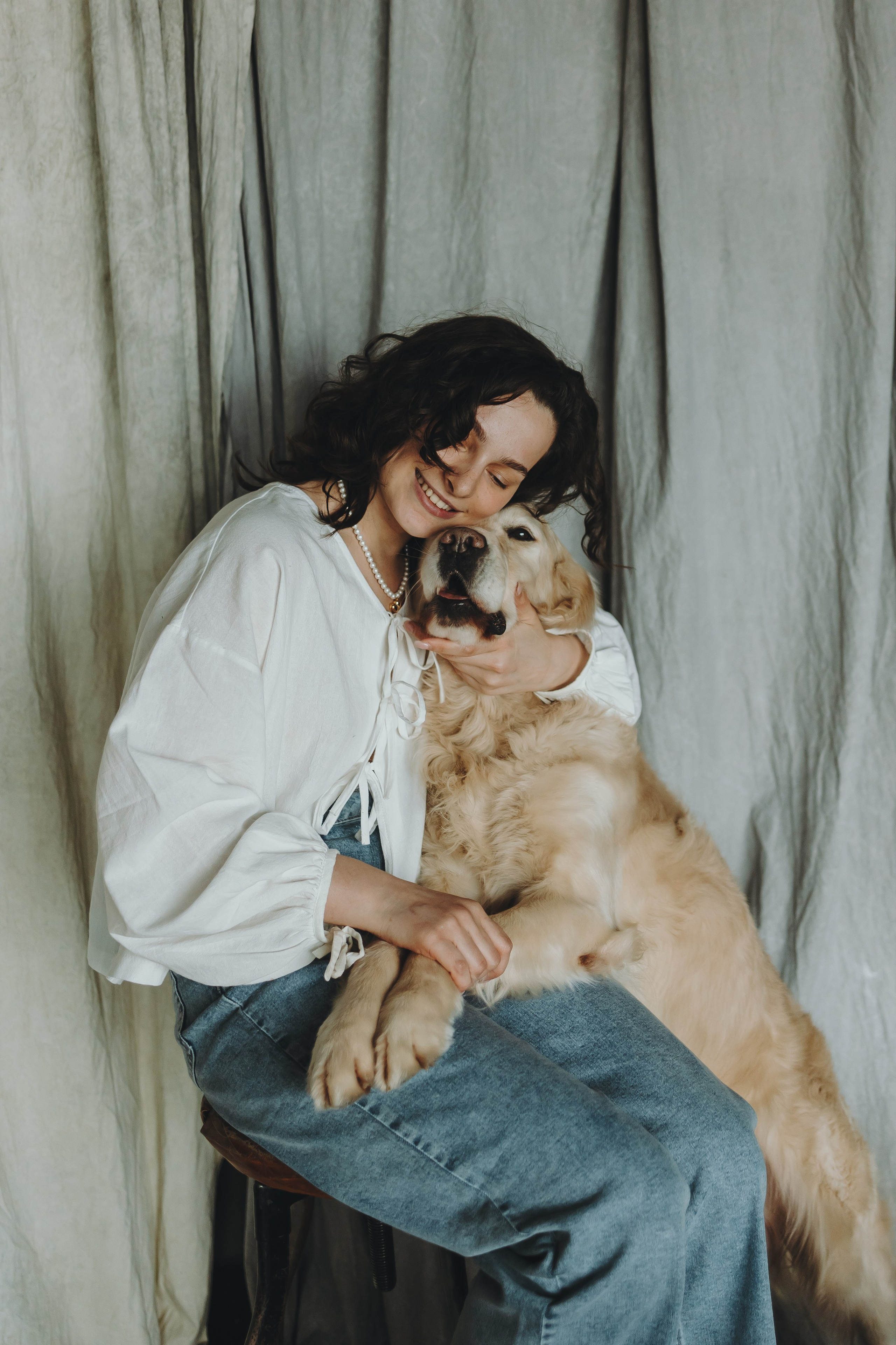 Настя, Арчи и Арагон. Фотограф-анималист в Санкт-Петербурге Алина Яхонт