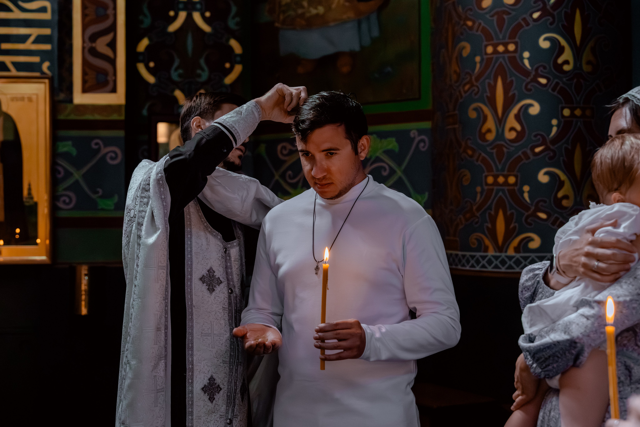 Крещение Матвея. Репортажный фотограф в Красной Поляне и Сочи Павлюченко Екатерина