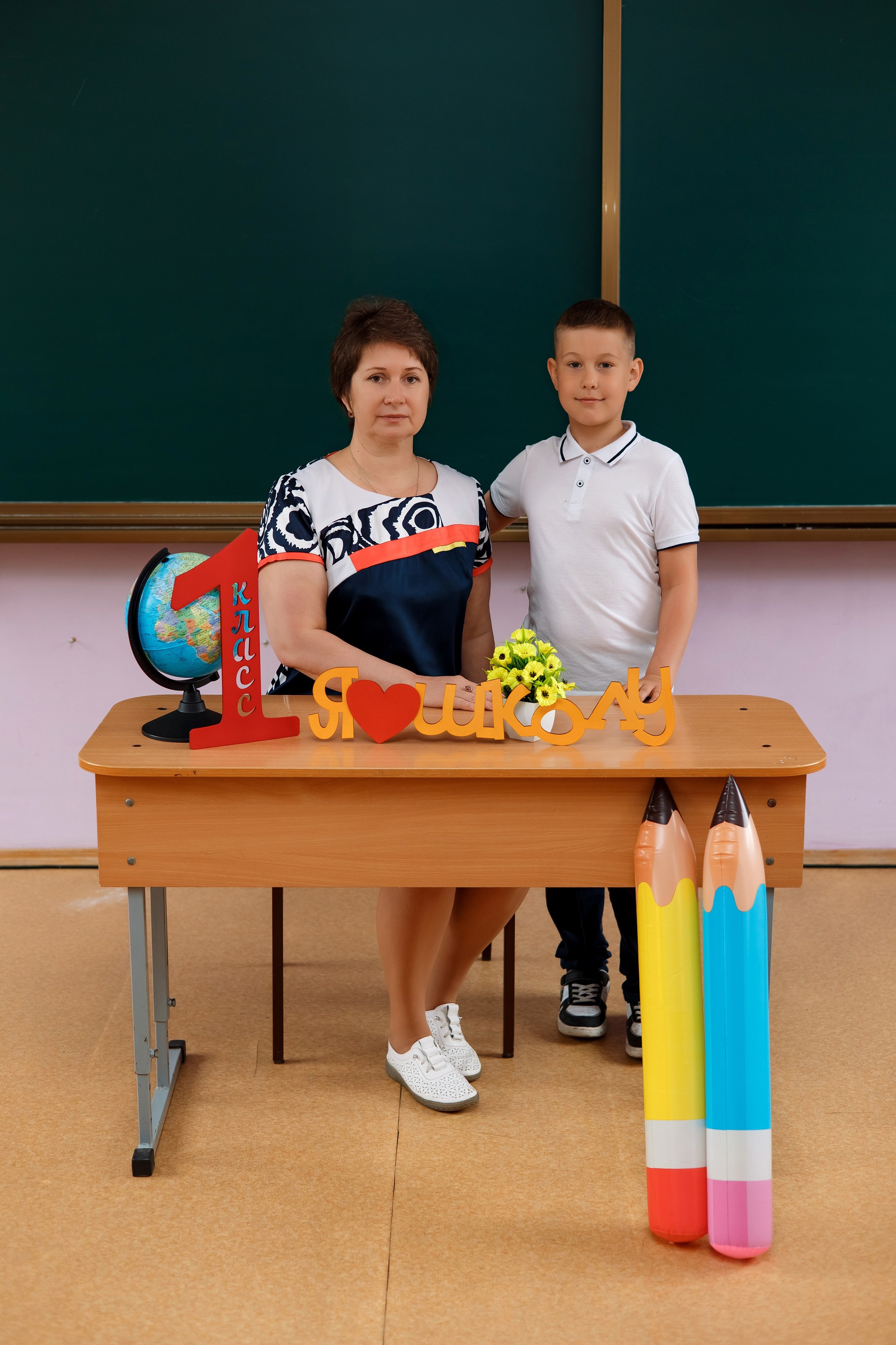 1 класс 1 школа. Фотограф Любовь Корниенко, Примоский край