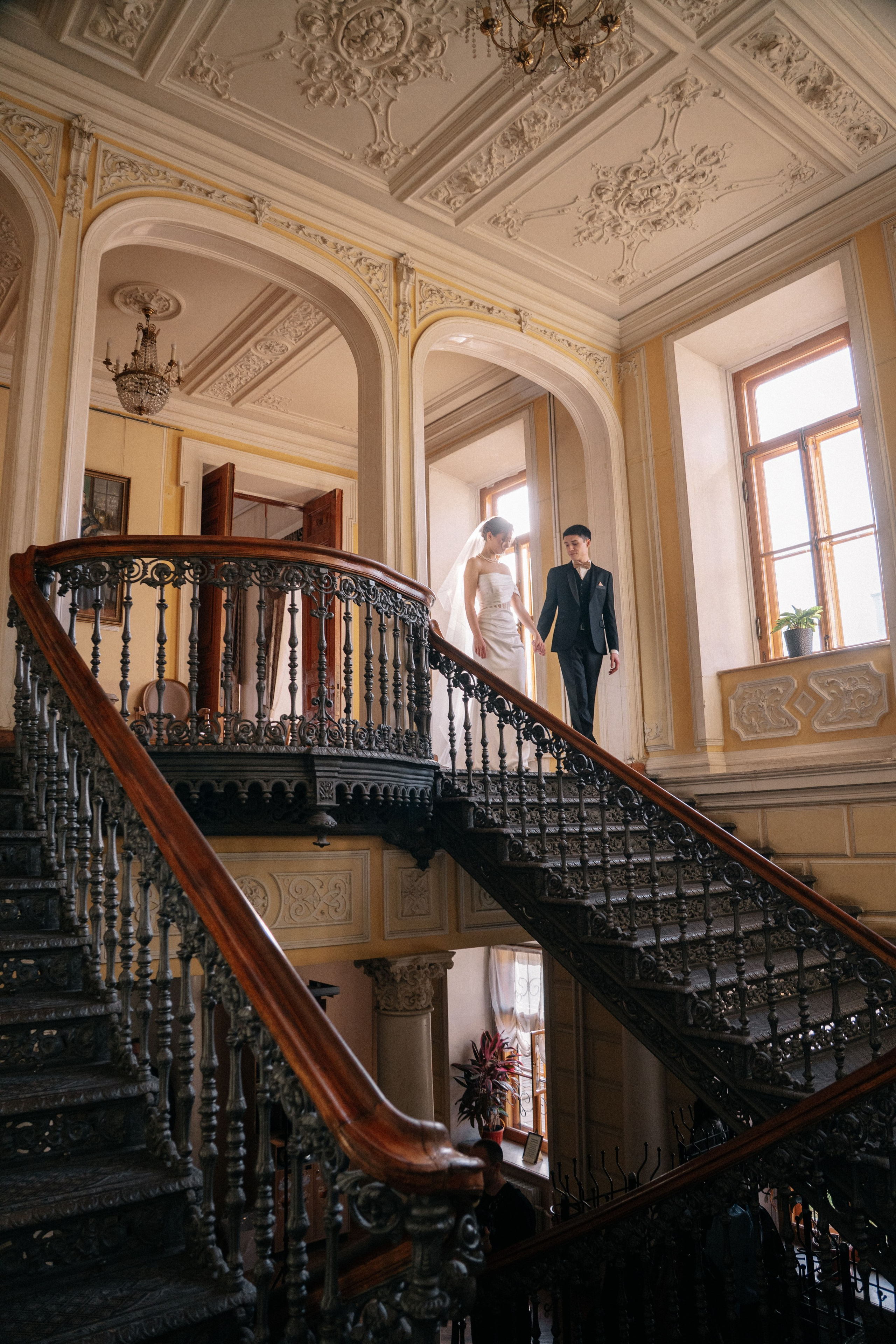 Свадебная фотосессия в Библиотеке читальне им. Пушкина