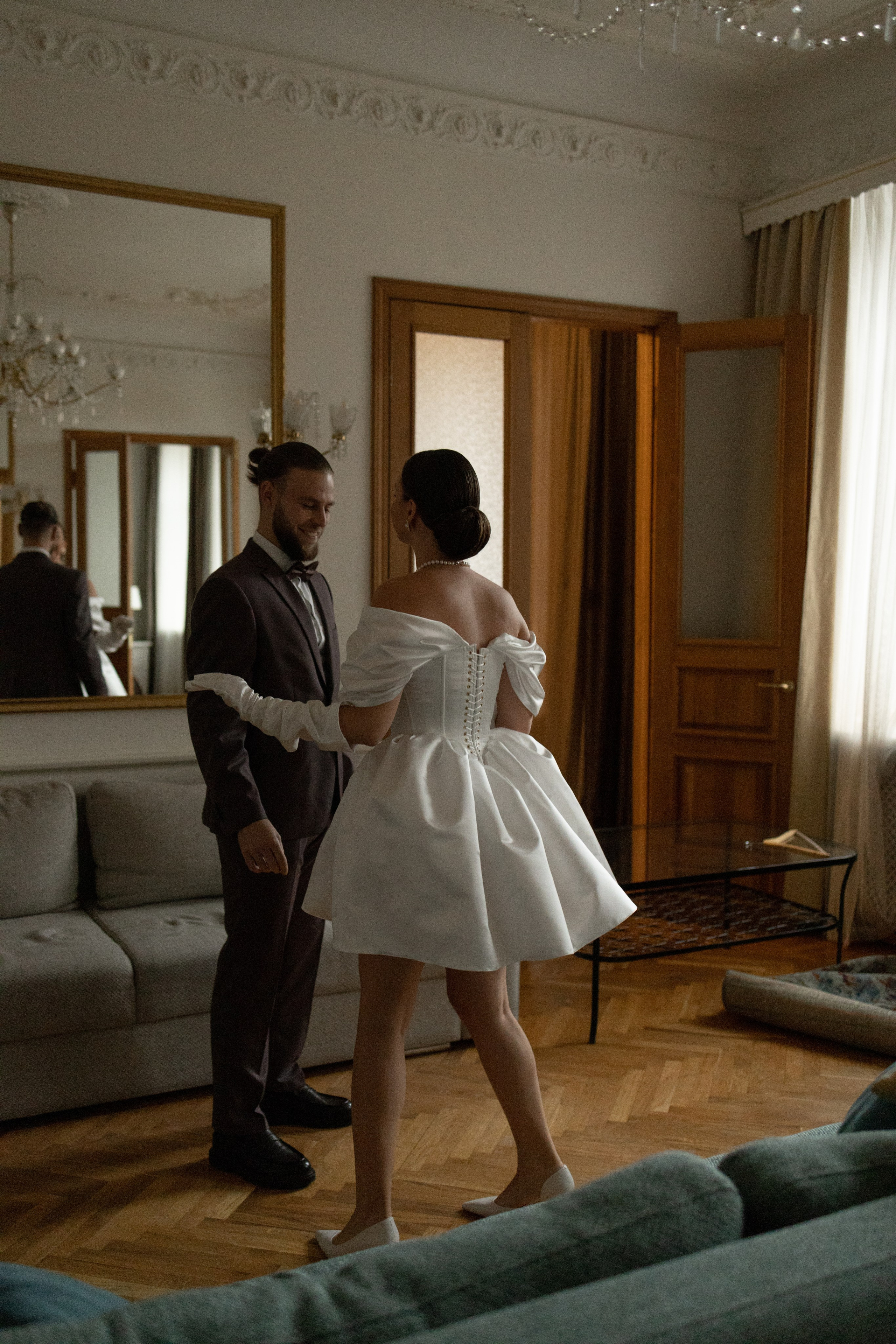 Свадебная фотосессия в студии/отеле. Фотограф в Санкт-Петербурге Шевченко Наталья