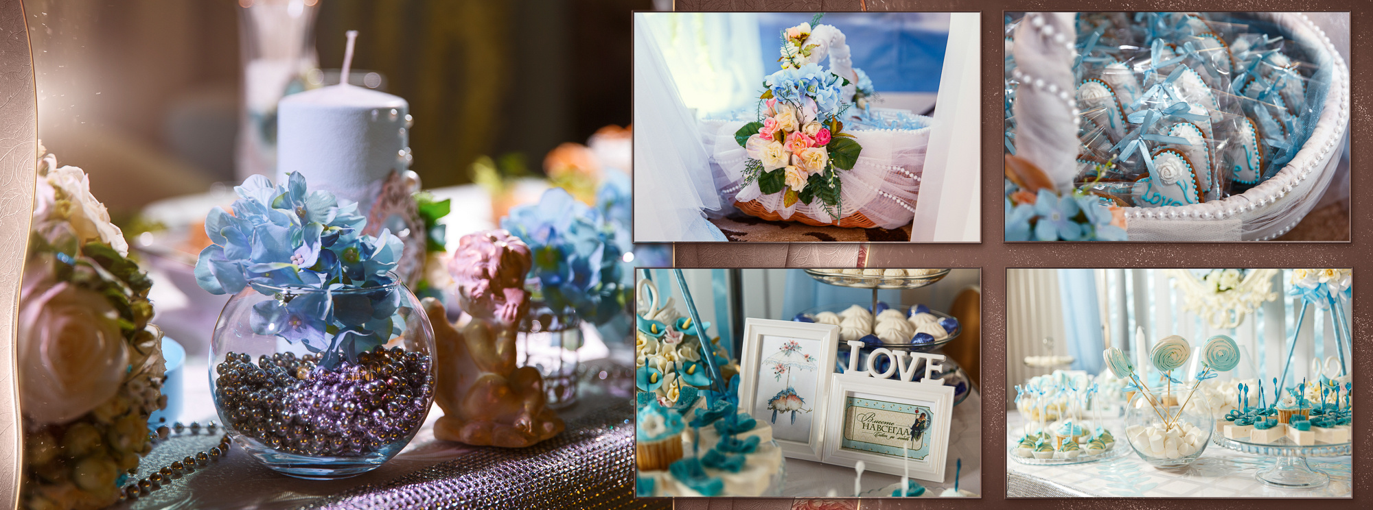 Свадьба Антонина и Илья. Профессиональная фотосъёмка интерьеров, предметная фотосессия еды для меню г. Анапа