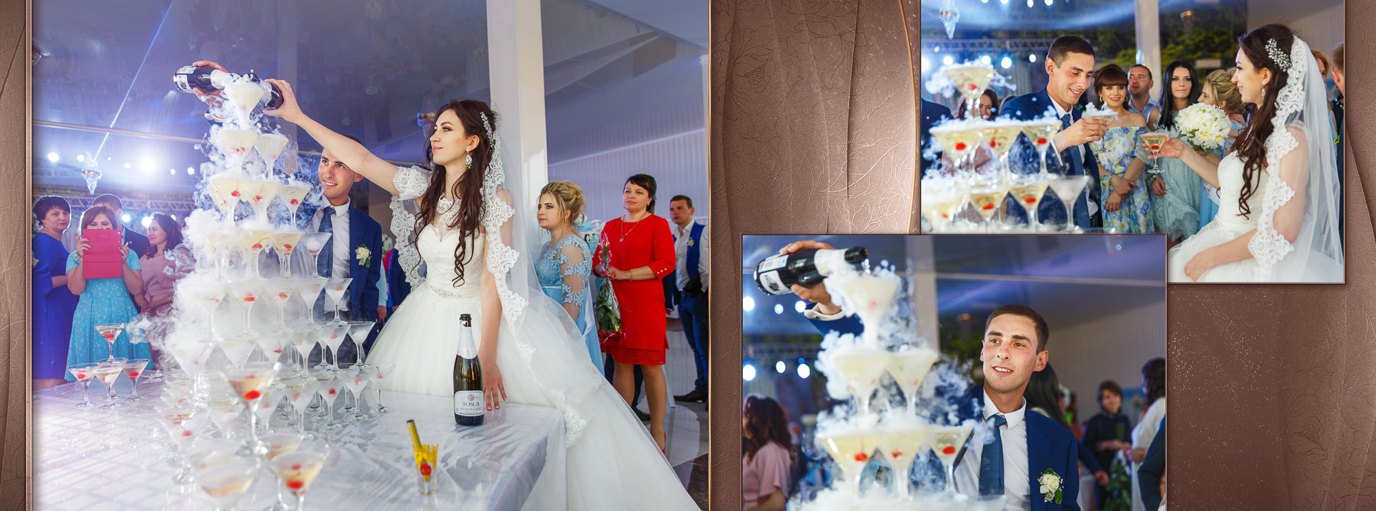 Свадьба Антонина и Илья. Профессиональная фотосъёмка интерьеров, предметная фотосессия еды для меню г. Анапа