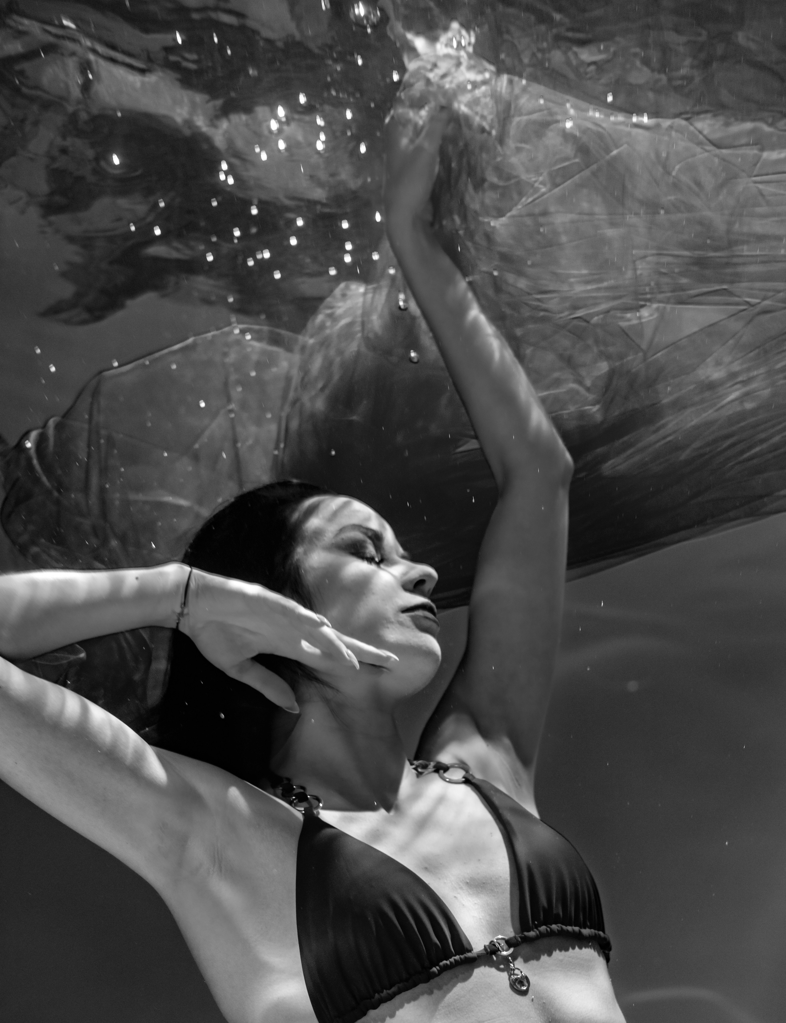 Подводная фотосъёмка. Арт фотограф Серафима Абельман в Москве