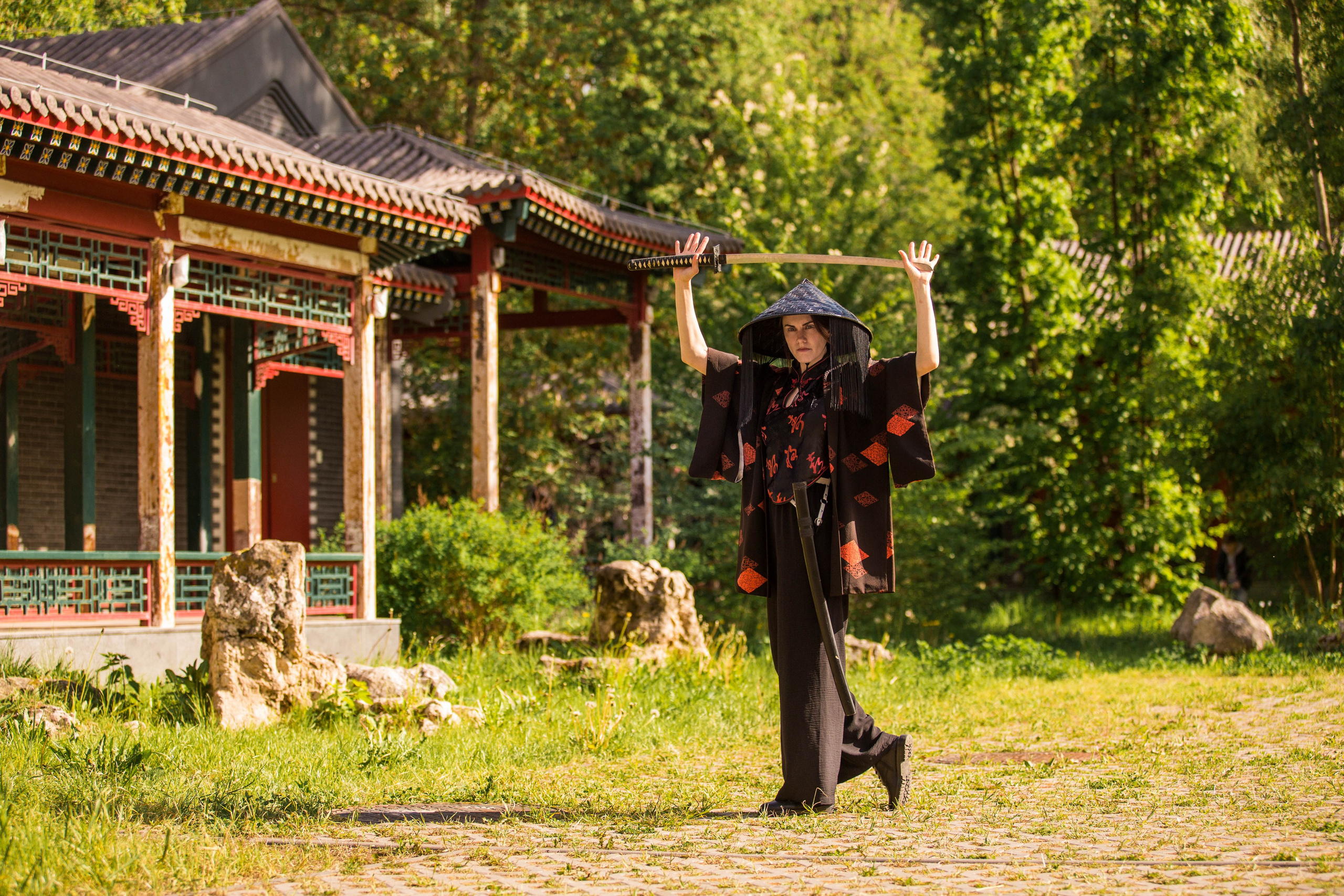 Парк Хуамин в Москве и фотосессия в китайском стиле. Семейный и детский фотограф в Москве Мария Быкова