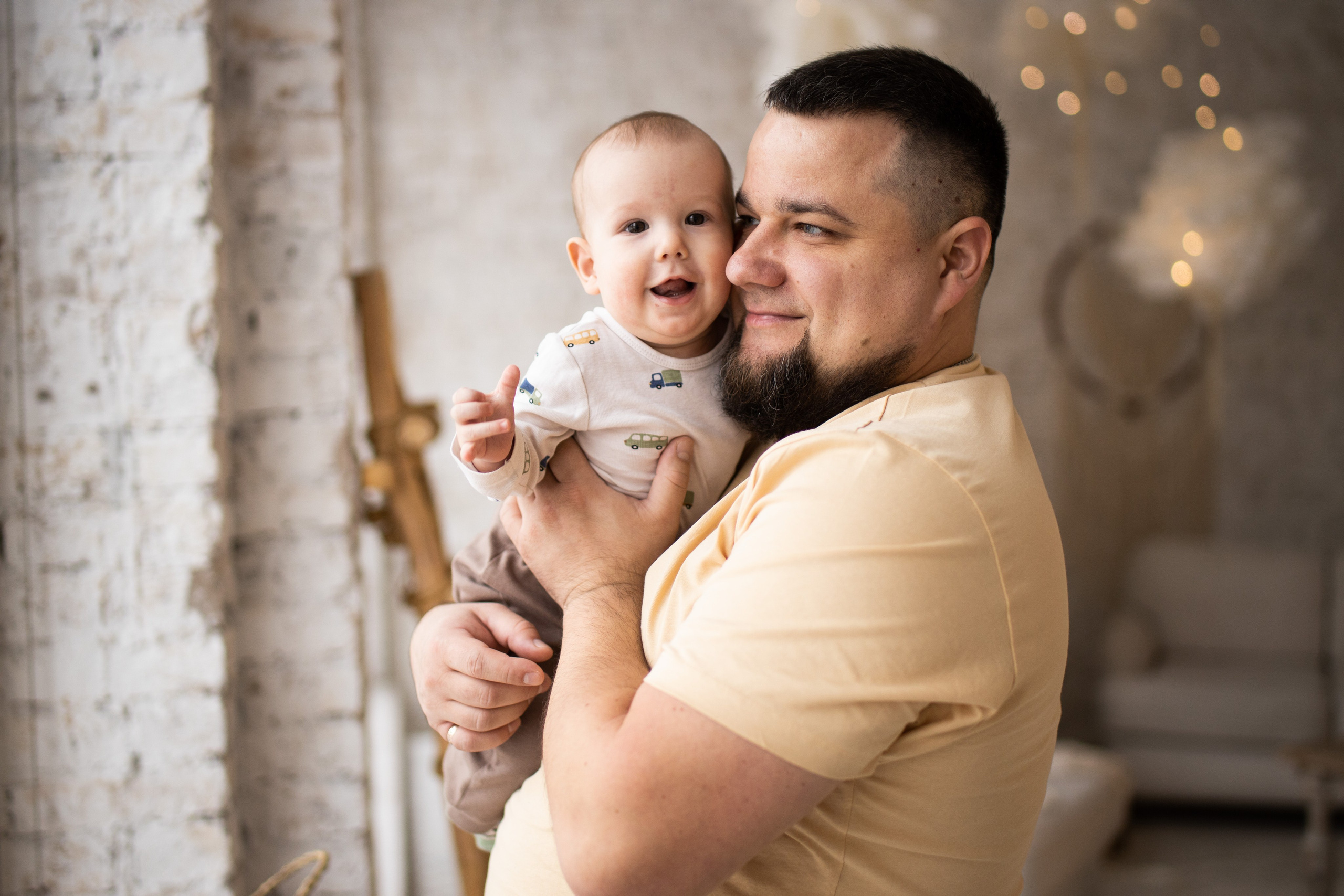 Новогодняя семейная фотосессия в зале Люмен. Семейный и свадебный фотограф Москва Канделаки Ольга