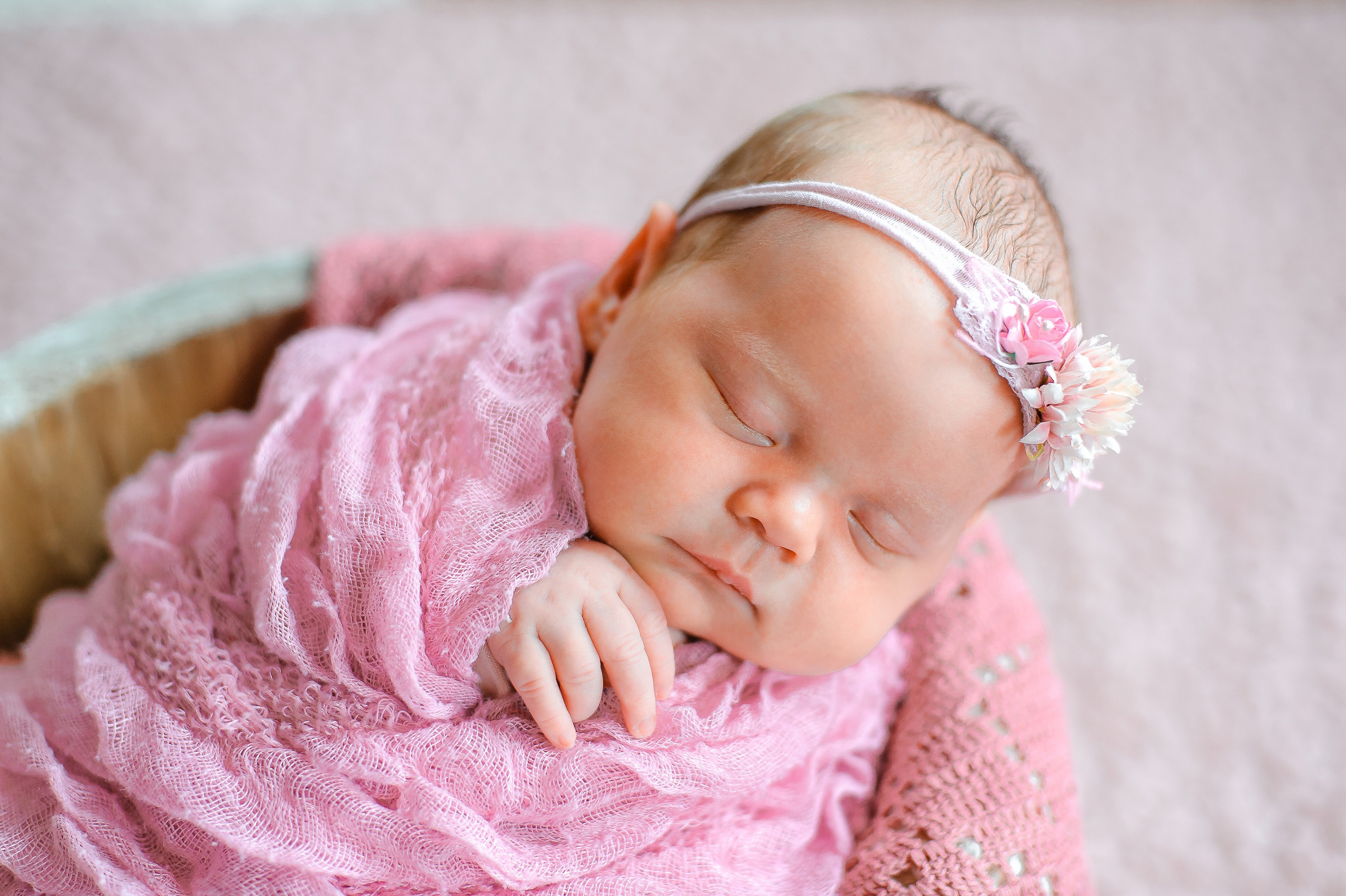 Алсу, 21 день. Фотограф новорождённых в Йошкар-Оле Ильмира Сидоркина