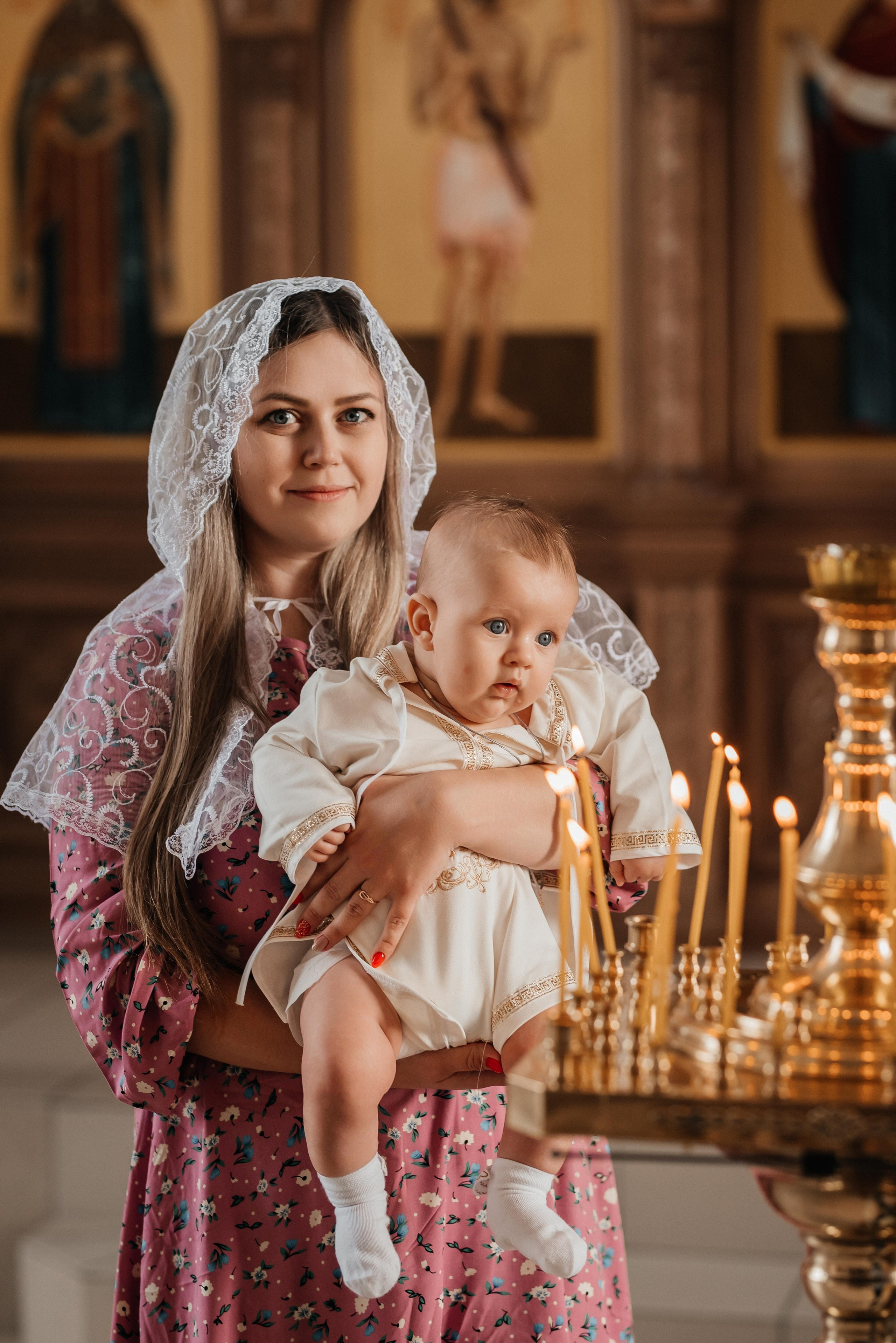 Крещение Ромы. Свадебный и семейный фотограф Яна Стражева. Волгоград, Москва