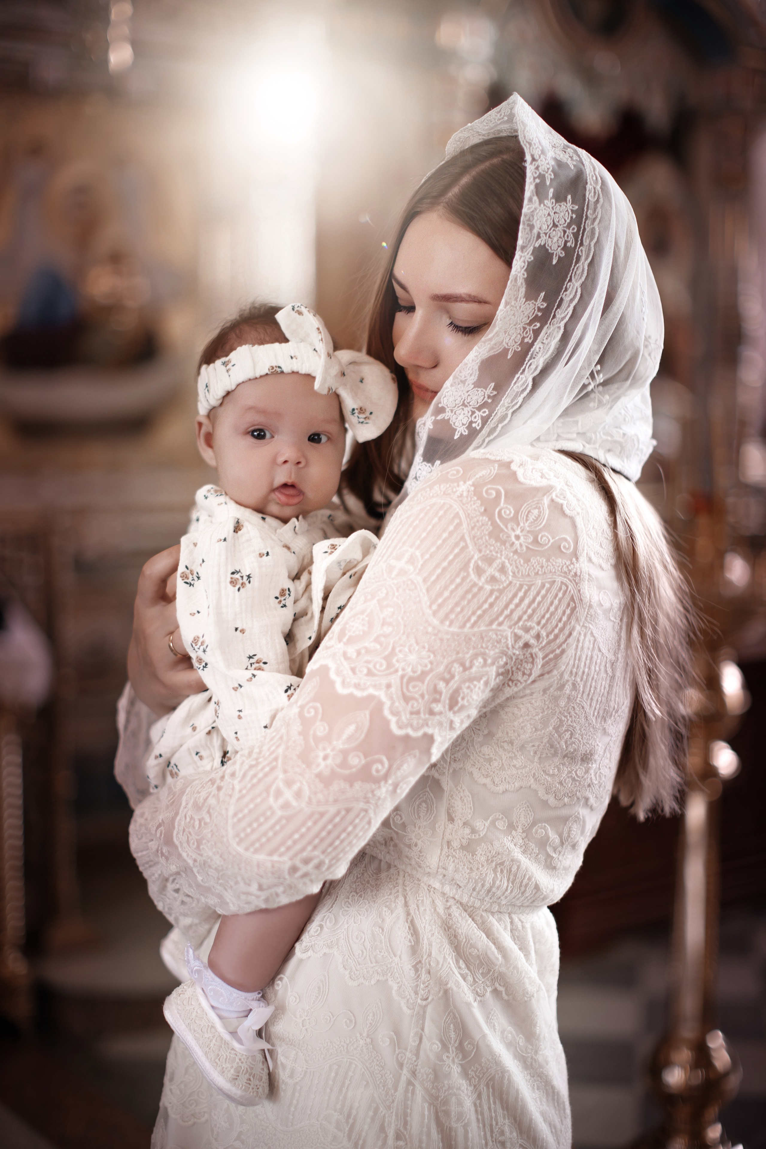 Таинство Крещения. Фотограф Лиана Артемова в Пензе