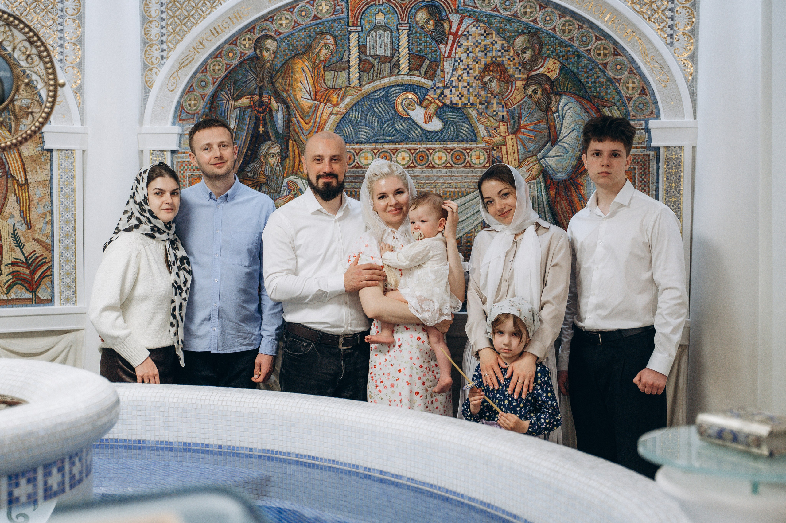 Крещение Миланы (Храм Всех Святых). Семейный фотограф в Минске Дарья Дреко