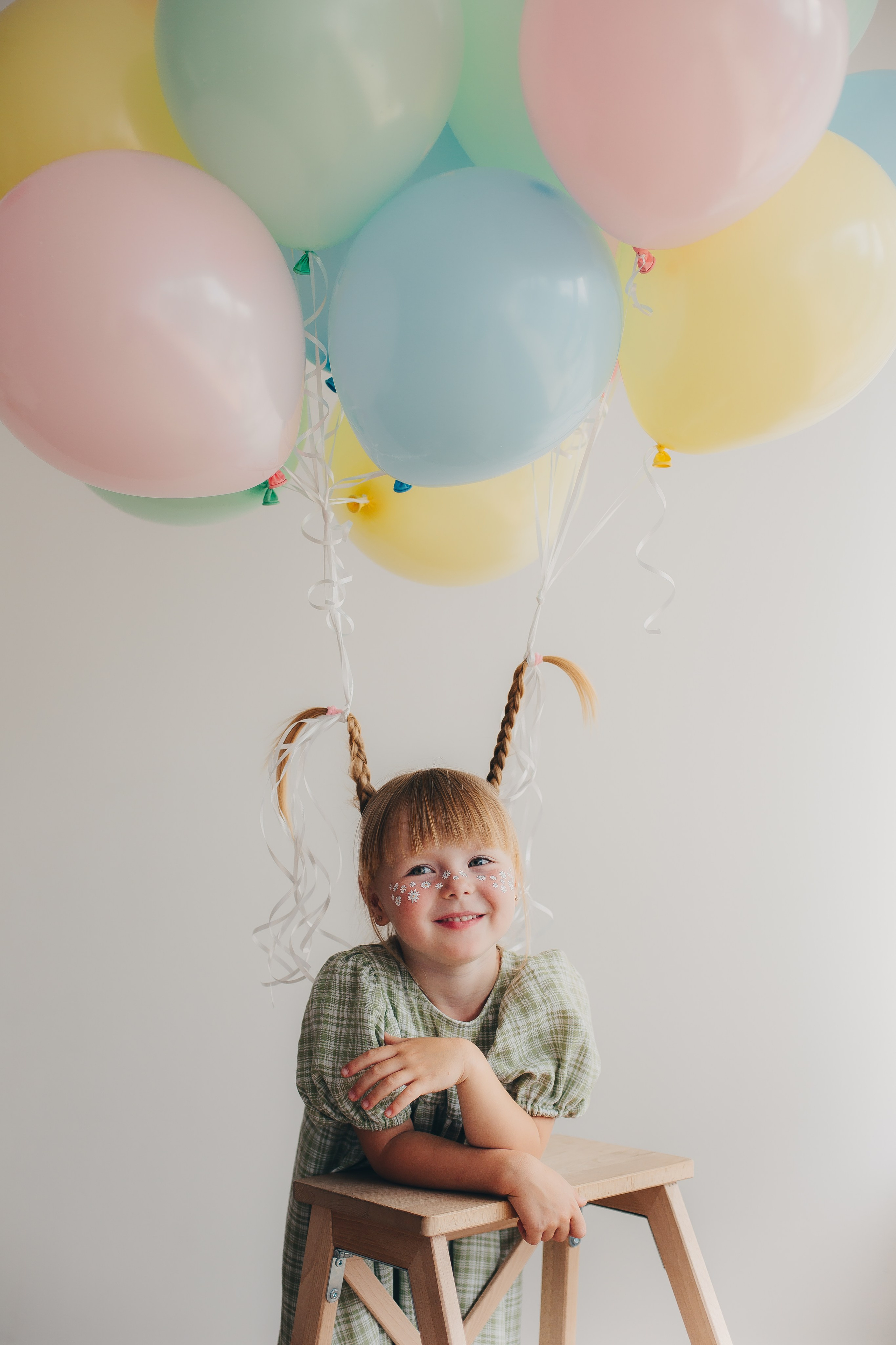 Необычная фотосессия с воздушными шарами. Фотограф Евгения Мальцева, Архангельск