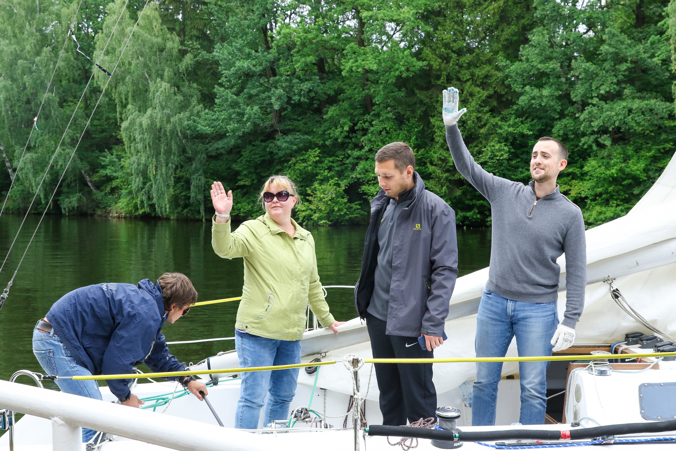 Парусная регата Операционного департамента. Репортажный и интерьерный фотограф Александра Солдатова
