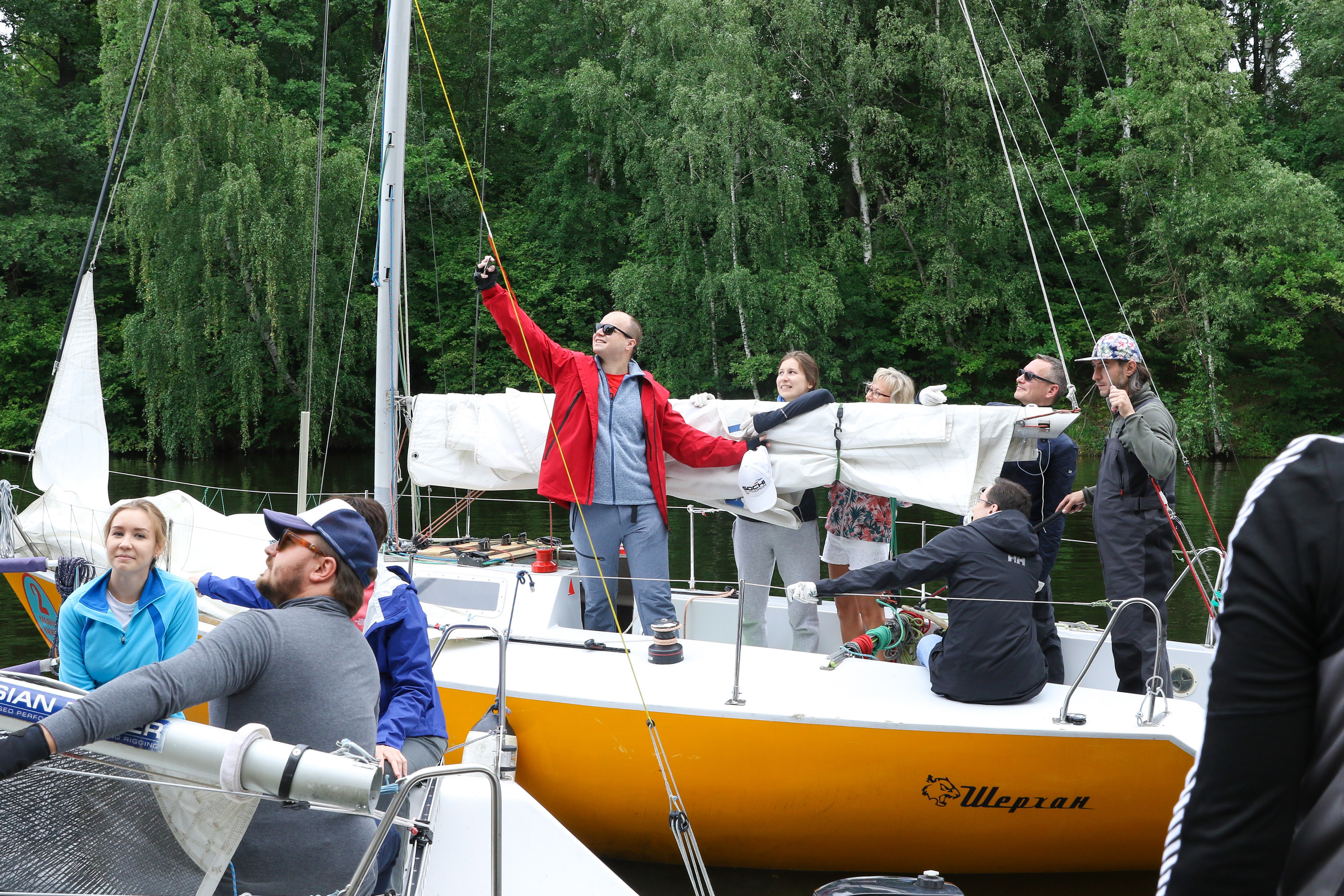 Парусная регата Операционного департамента. Репортажный и интерьерный фотограф Александра Солдатова