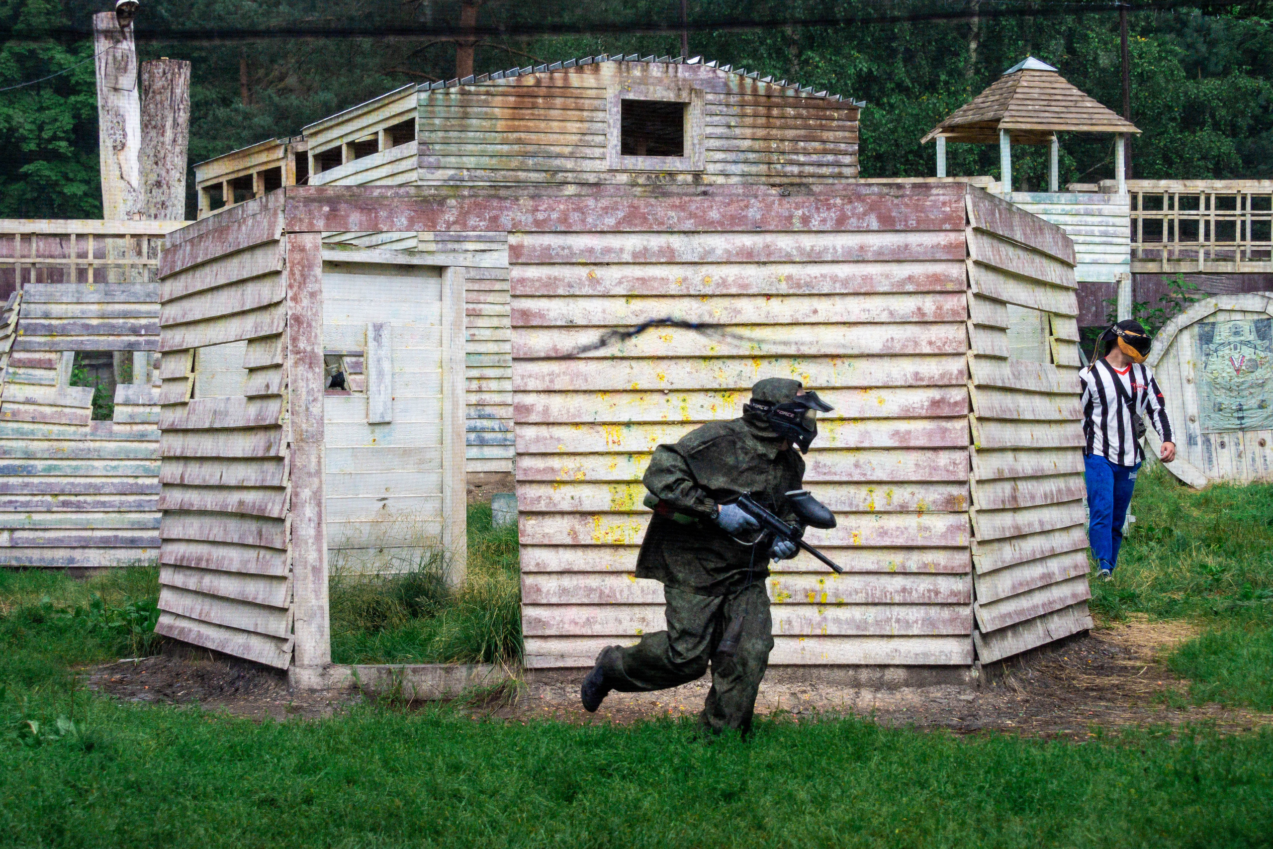 Пульт.ру 17 лет. Пейнтбол. Репортажный и интерьерный фотограф Александра Солдатова