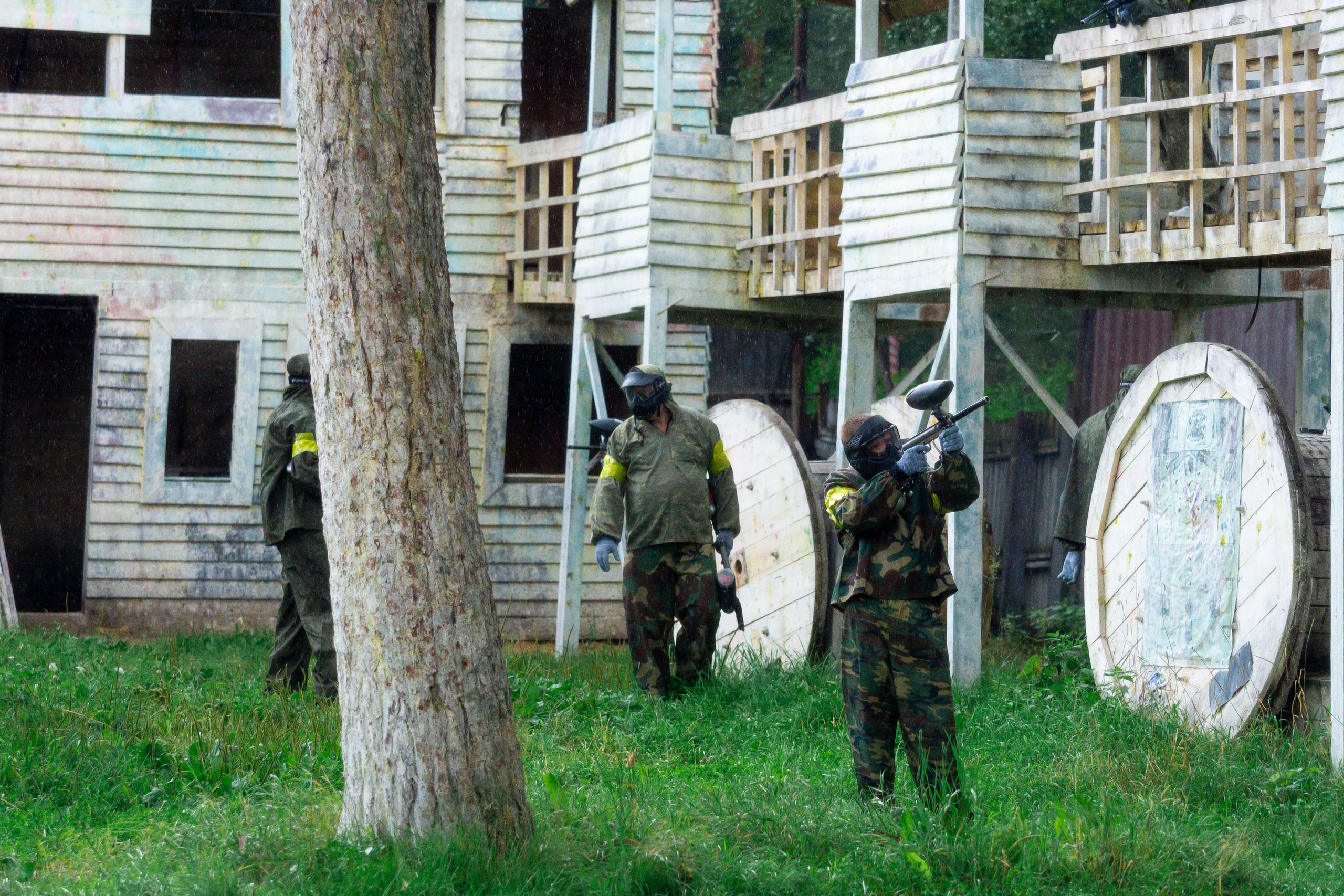 Пульт.ру 17 лет. Пейнтбол. Репортажный и интерьерный фотограф Александра Солдатова