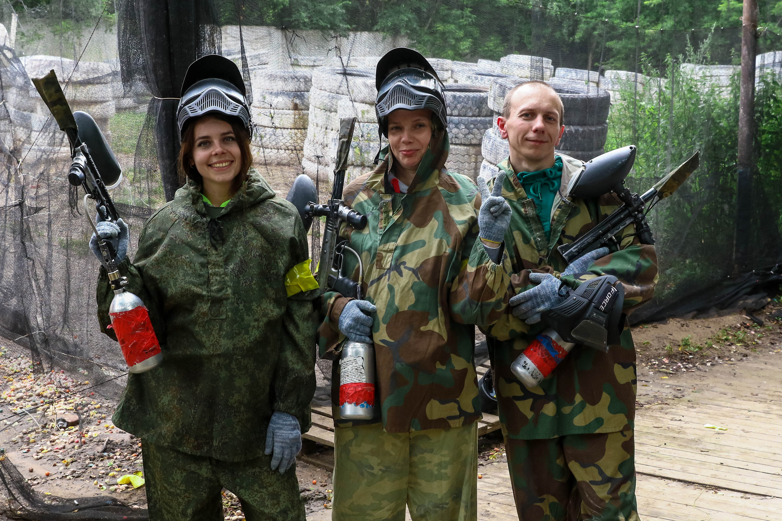 Пульт.ру 17 лет. Пейнтбол. Репортажный и интерьерный фотограф Александра Солдатова