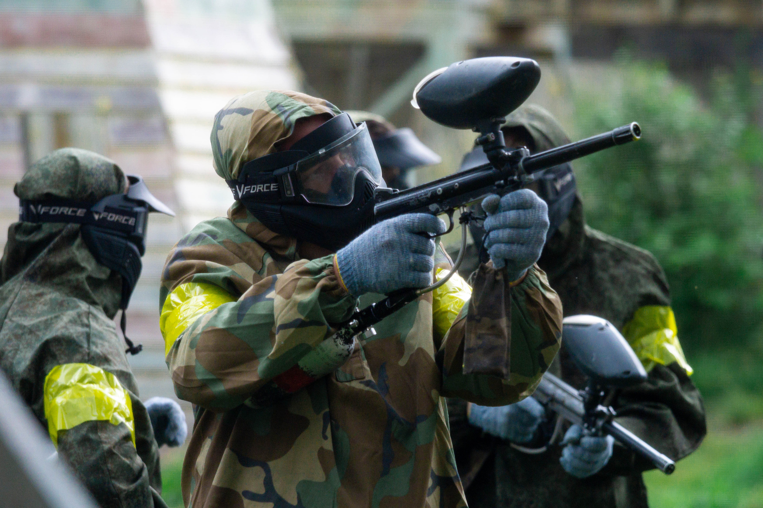 Пульт.ру 17 лет. Пейнтбол. Репортажный и интерьерный фотограф Александра Солдатова