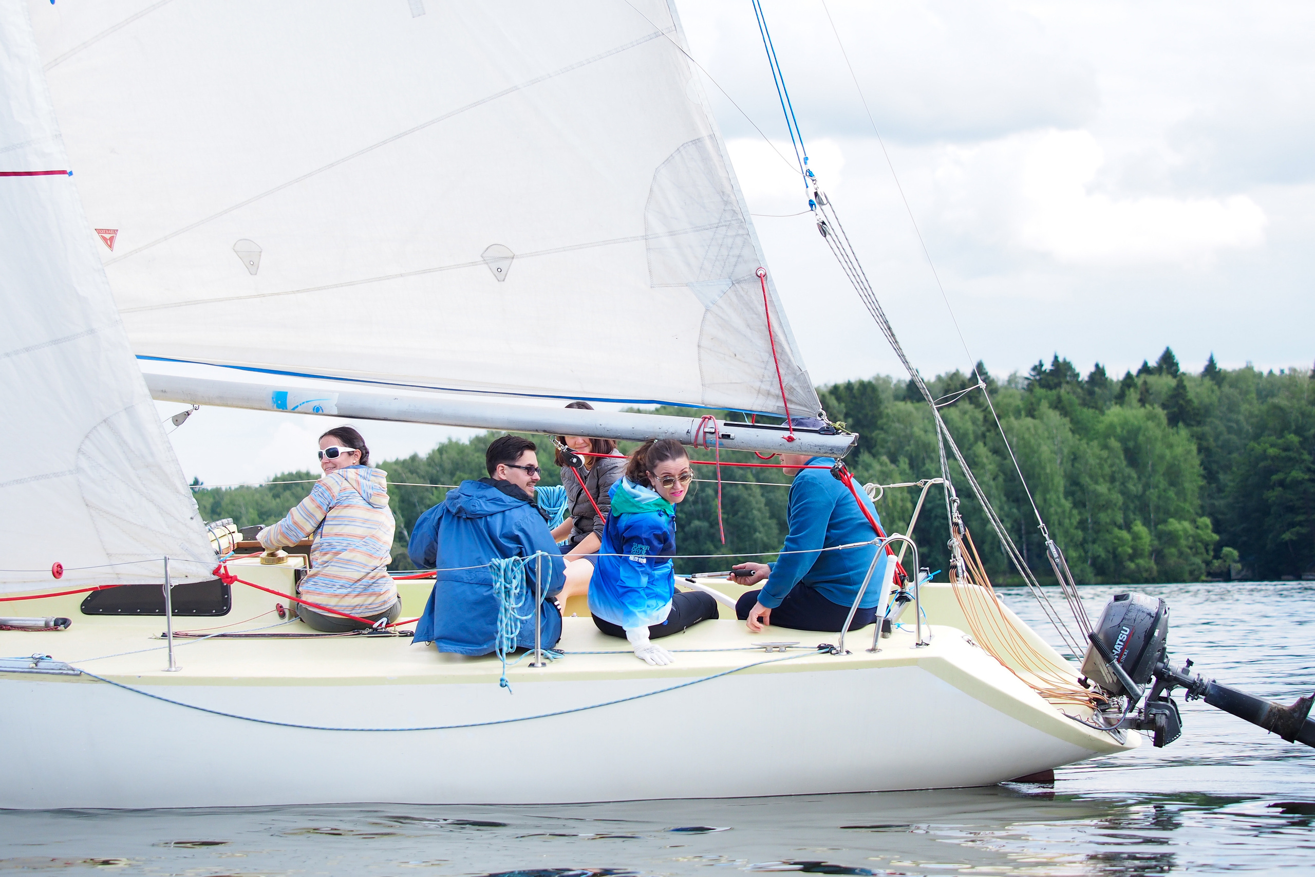 Парусная регата Операционного департамента. Репортажный и интерьерный фотограф Александра Солдатова