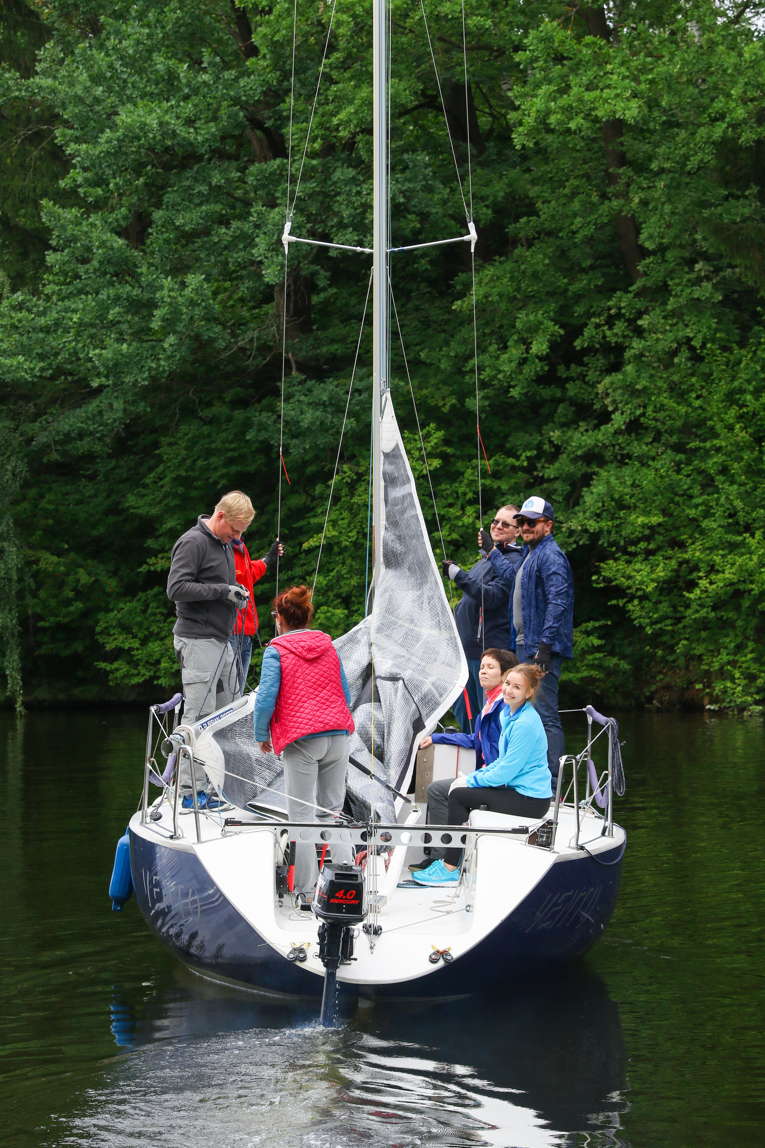 Парусная регата Операционного департамента. Репортажный и интерьерный фотограф Александра Солдатова