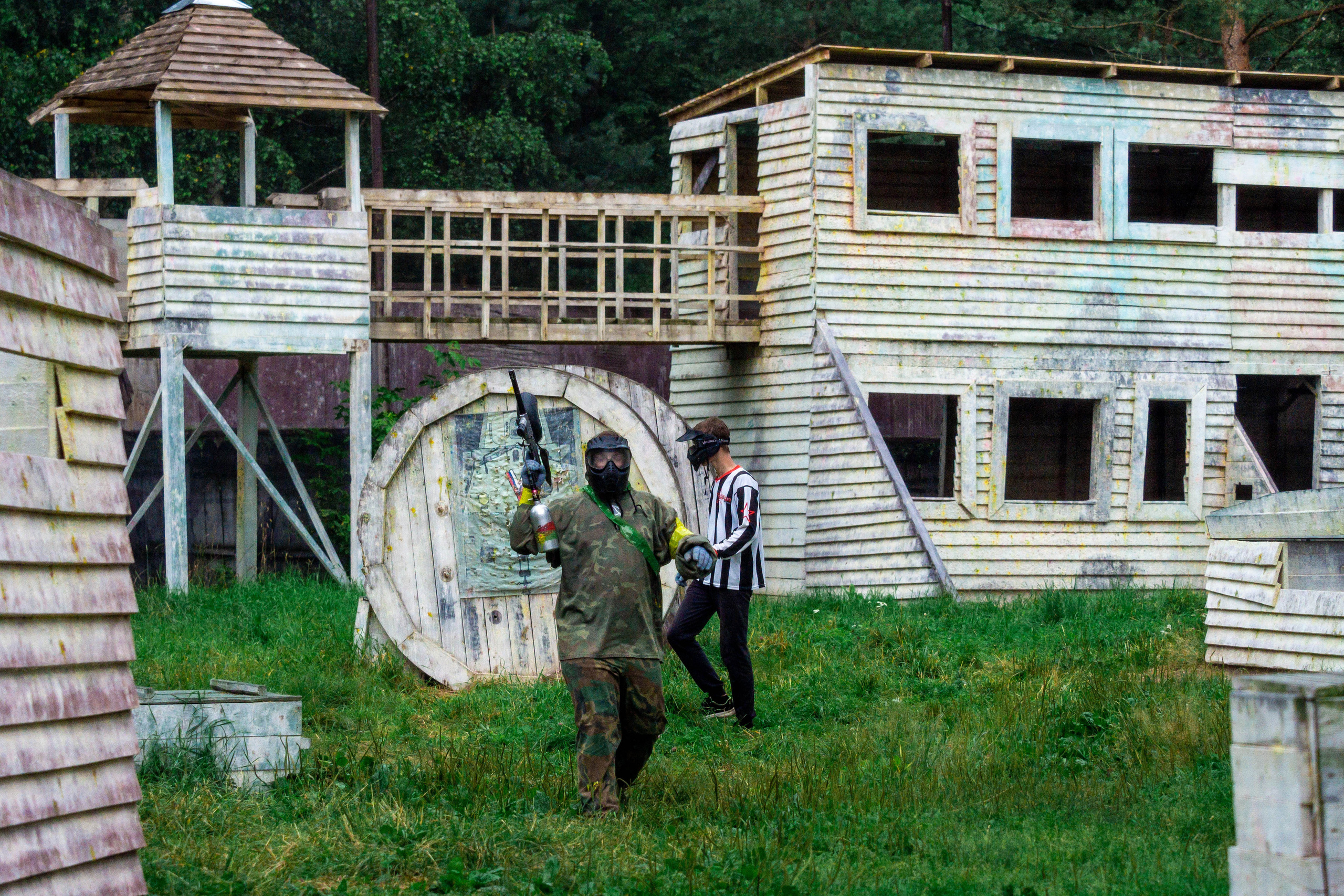 Пульт.ру 17 лет. Пейнтбол. Репортажный и интерьерный фотограф Александра Солдатова