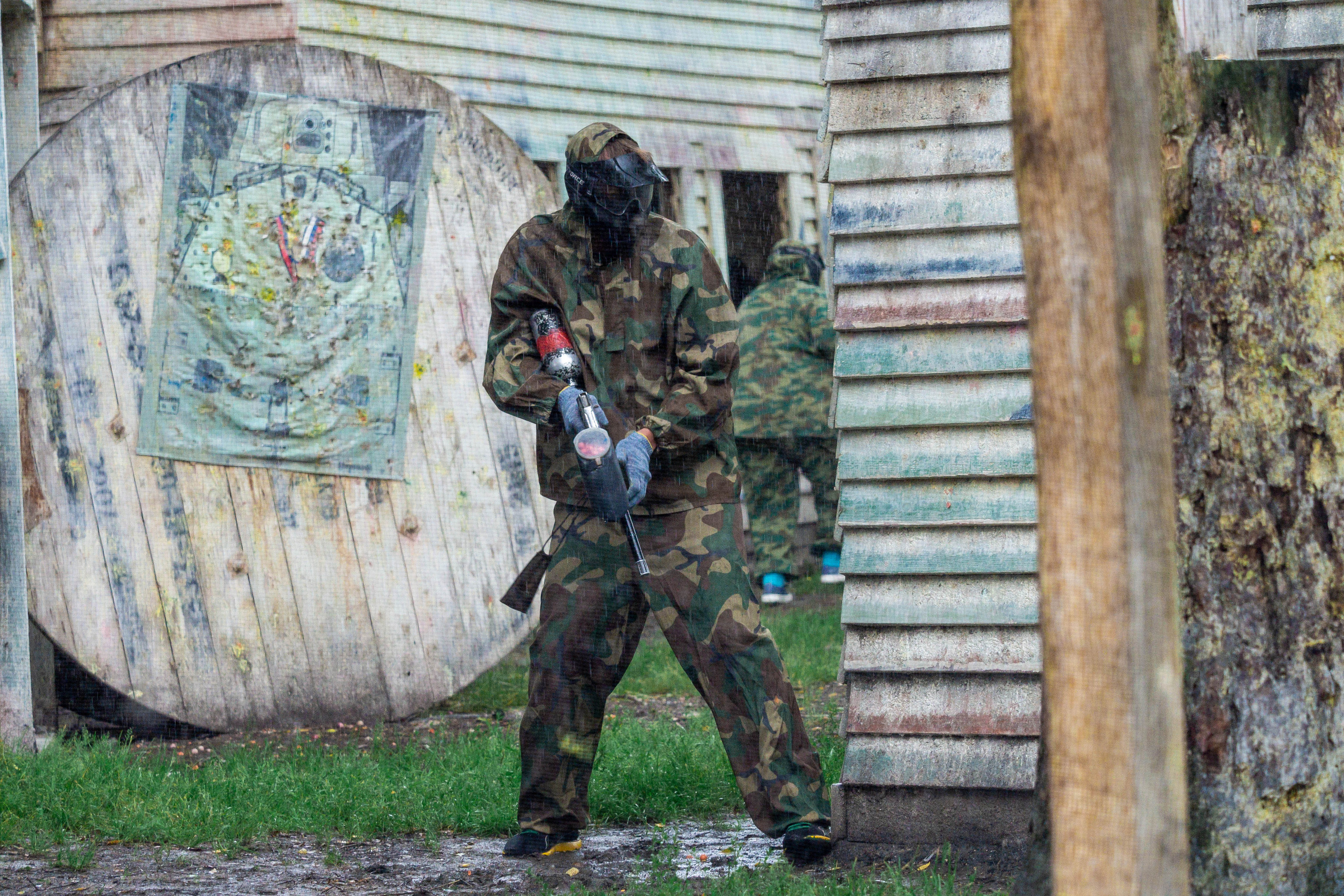 Пульт.ру 17 лет. Пейнтбол. Репортажный и интерьерный фотограф Александра Солдатова
