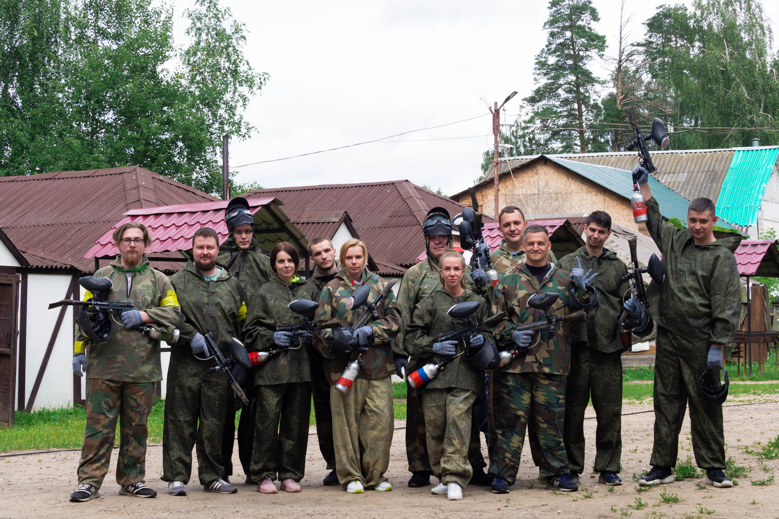 Пульт.ру 17 лет. Пейнтбол. Репортажный и интерьерный фотограф Александра Солдатова