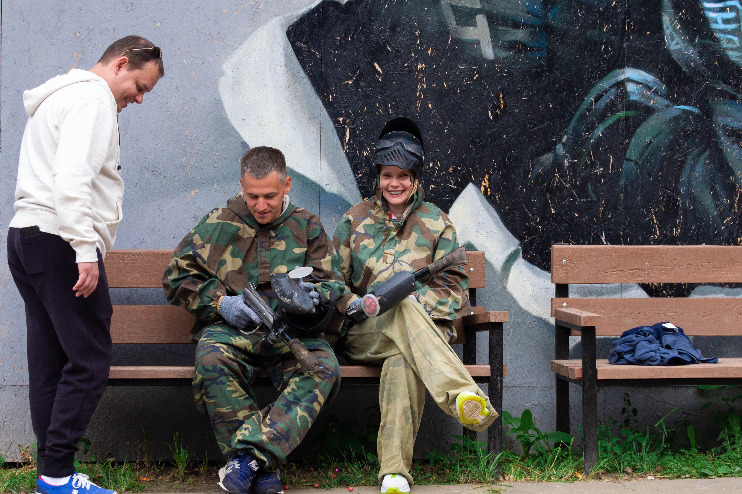 Пульт.ру 17 лет. Пейнтбол. Репортажный и интерьерный фотограф Александра Солдатова