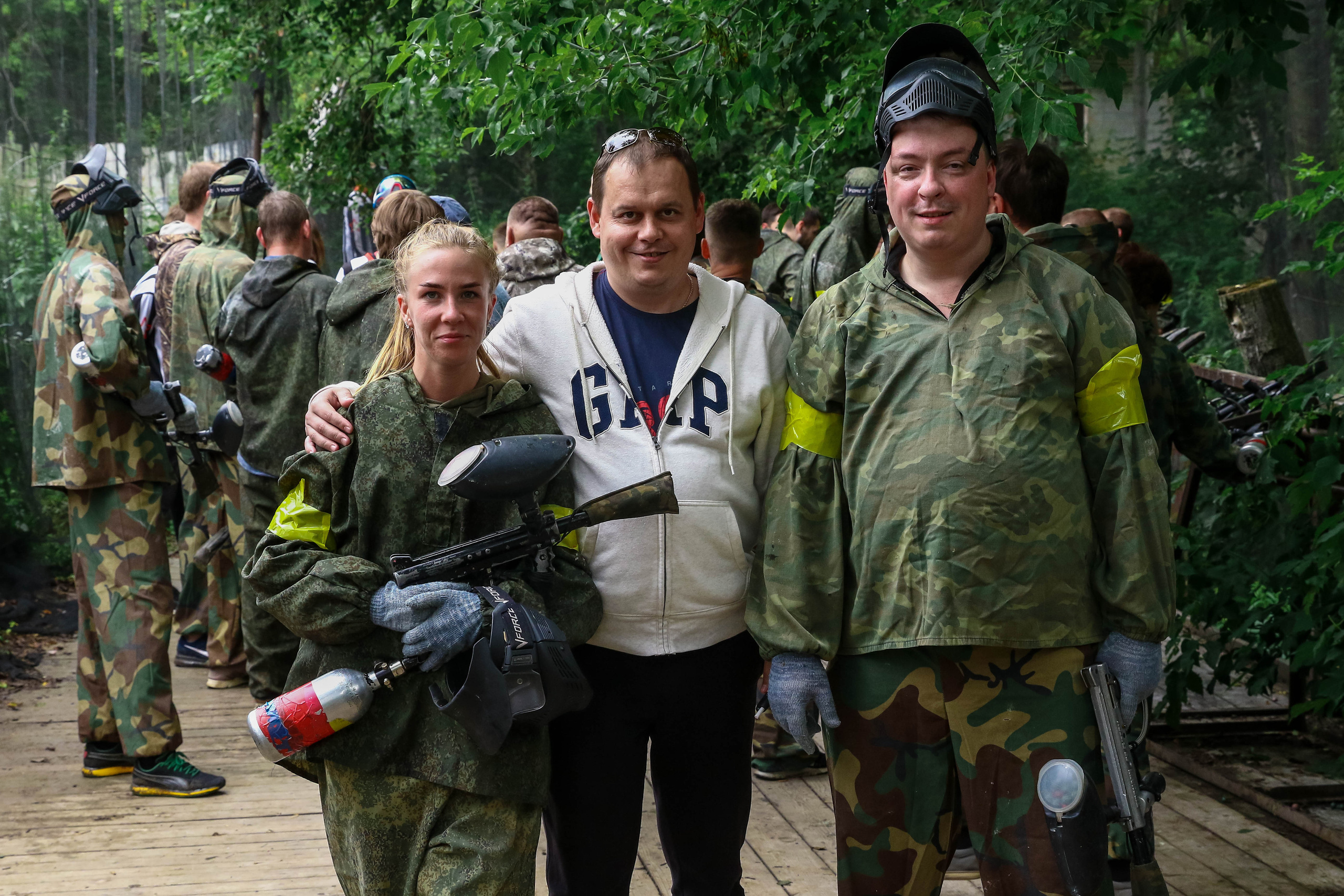 Пульт.ру 17 лет. Пейнтбол. Репортажный и интерьерный фотограф Александра Солдатова