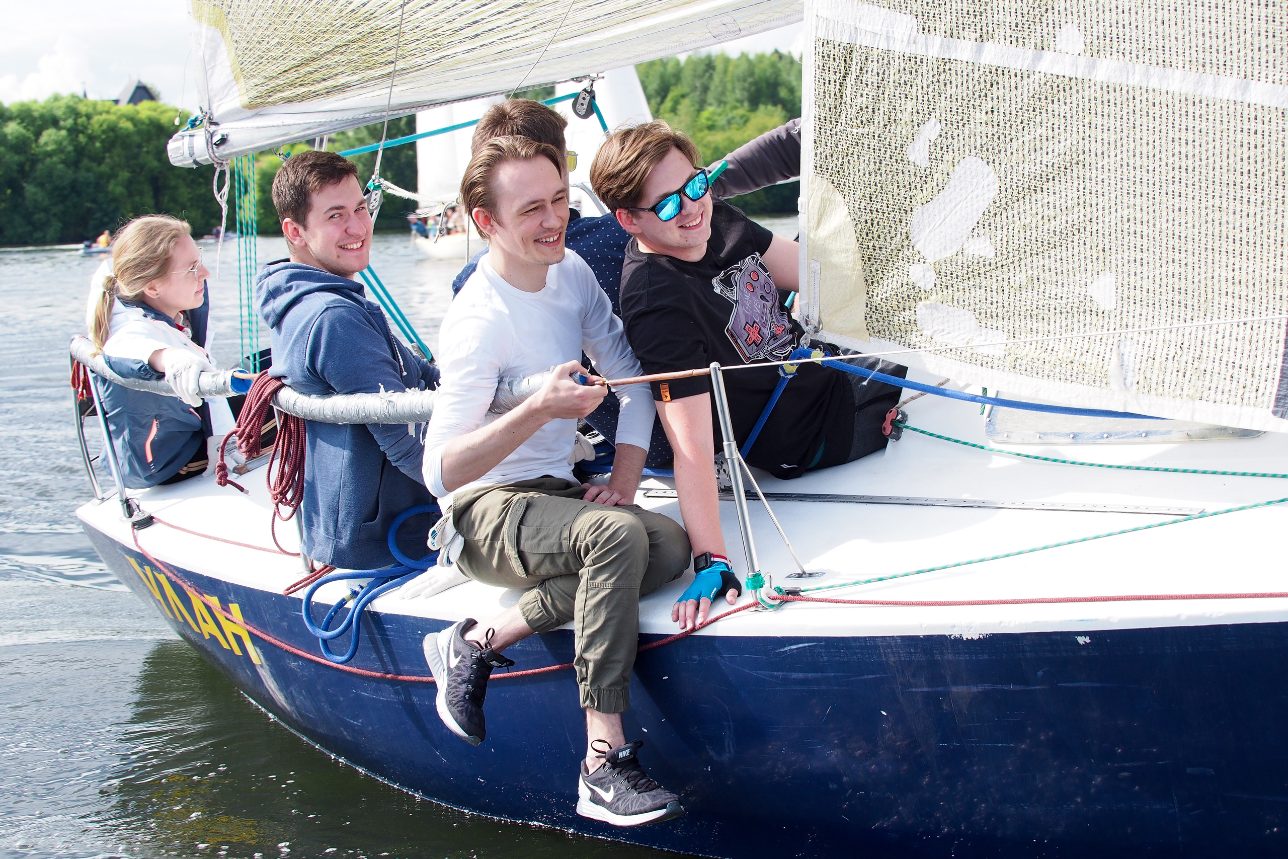 Парусная регата Операционного департамента. Репортажный и интерьерный фотограф Александра Солдатова