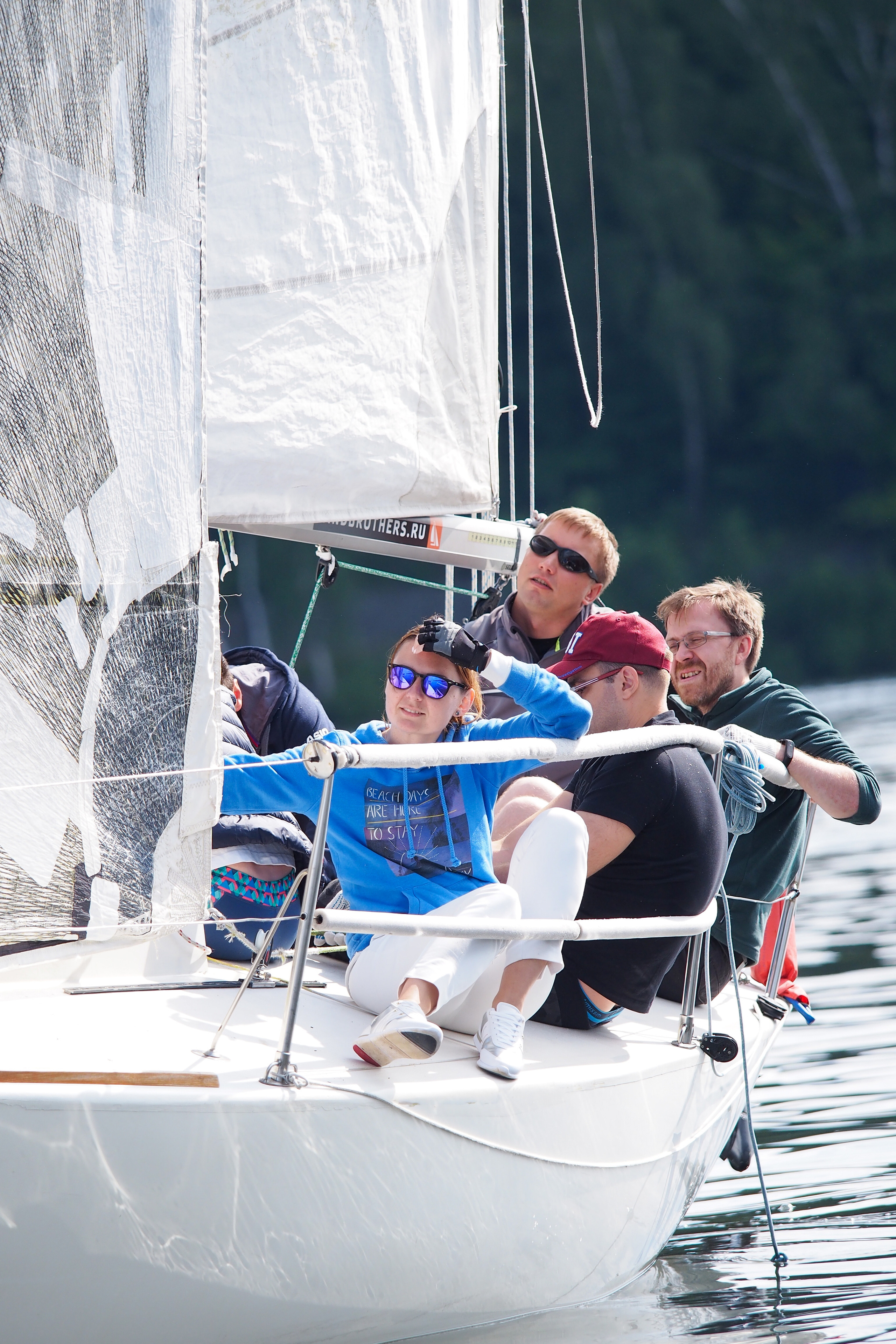 Парусная регата Операционного департамента. Репортажный и интерьерный фотограф Александра Солдатова