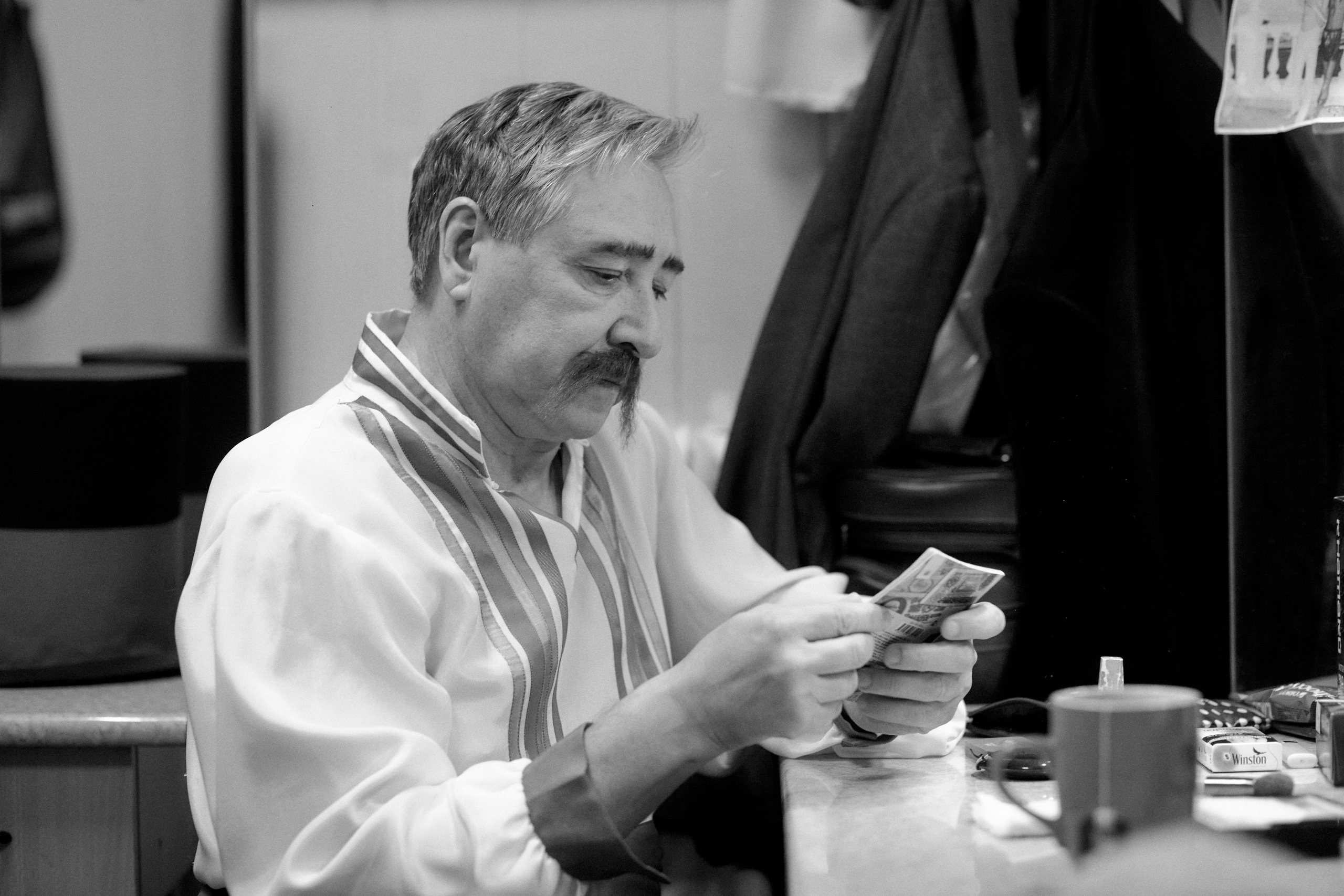 За кулисами. Фотограф Юлия Маринина