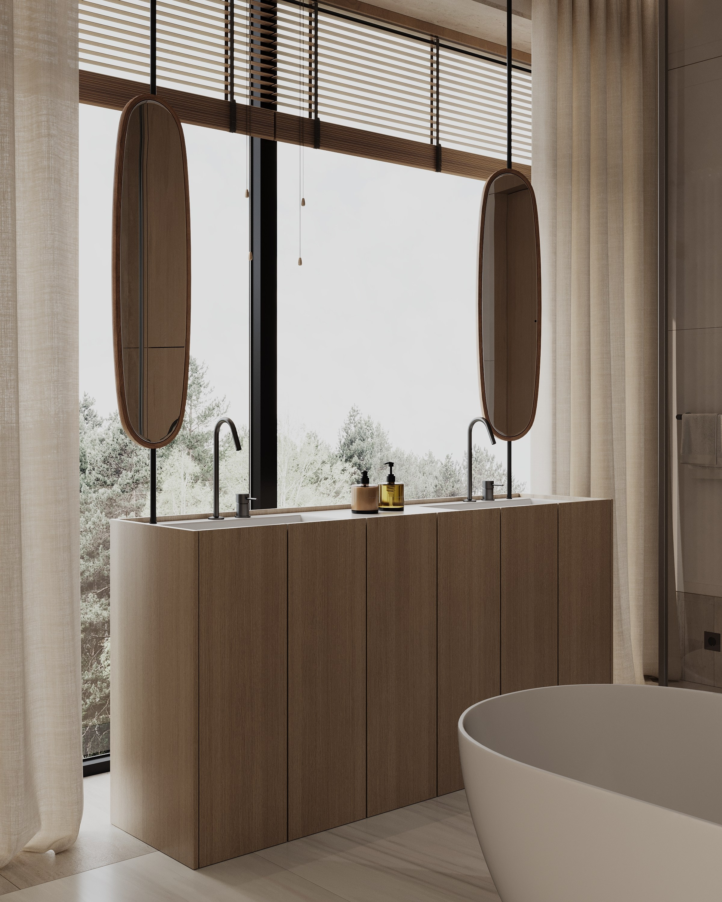 PRIVATE HOUSE. Interior 3D visualizer Liya Iskevich