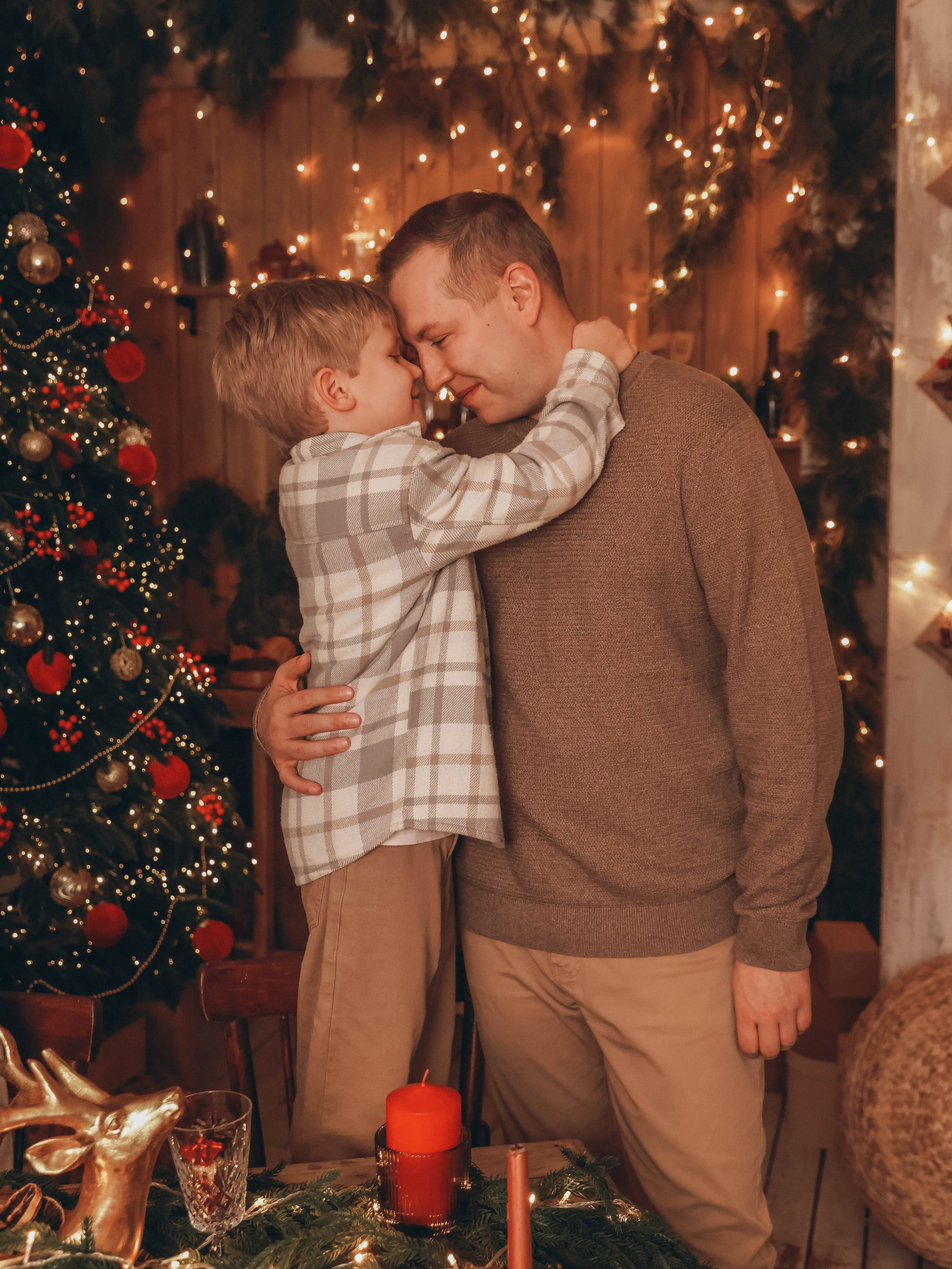 Вечерная семейная новогодняя. Мультифотограф Динара Ахмедзянова