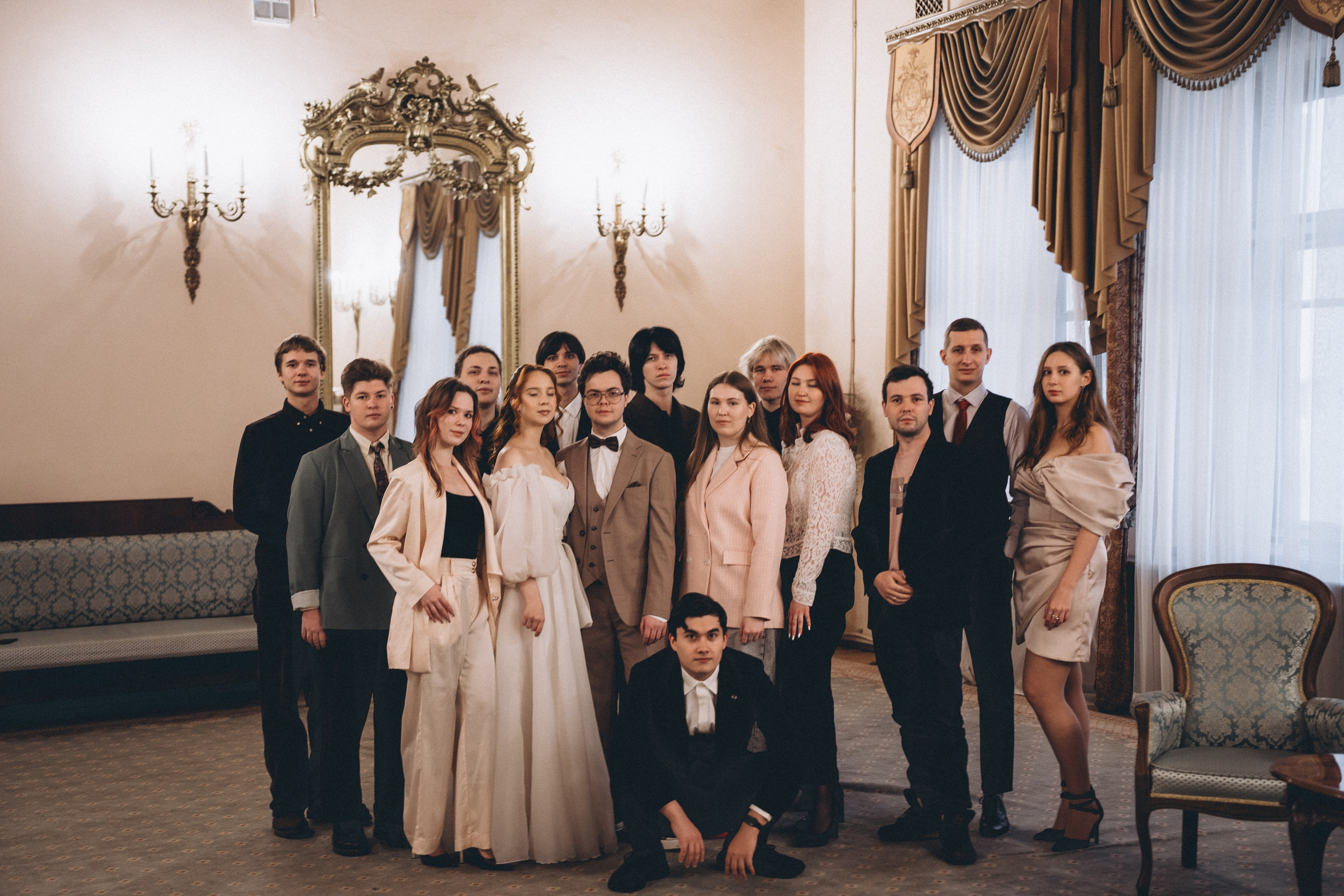 СВАДЕБНАЯ СЬЕМКА ВО ВТОРОМ ДВОРЦЕ С ГОСТЯМИ И ПРОГУЛКА В ТАВРИЧЕСКОМ САДУ. Профессиональный фотограф, Санкт-Петербург — Виктория Богомолова