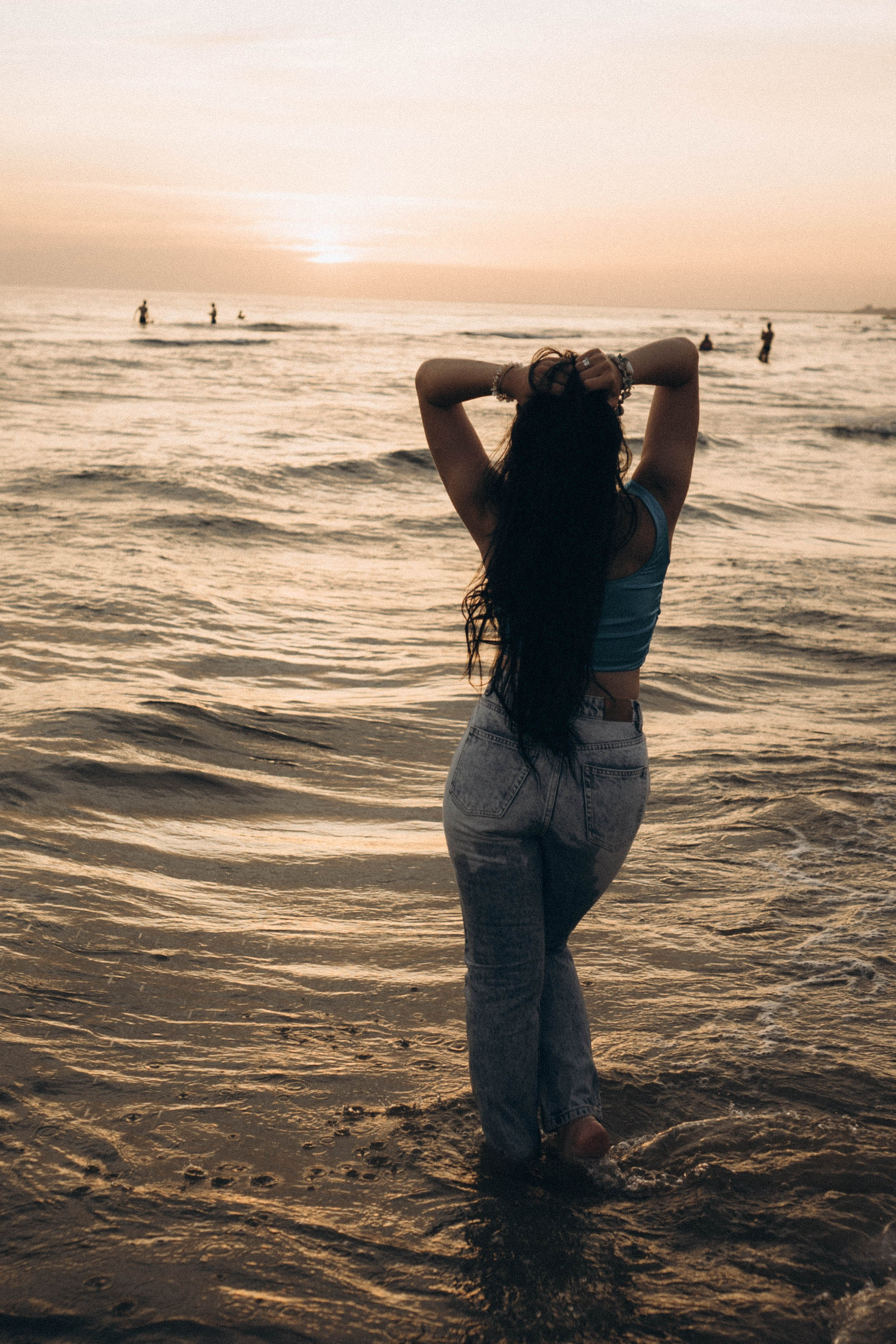 Июльский вечер на берегу черного моря. Профессиональный фотограф, Санкт-Петербург — Виктория Богомолова