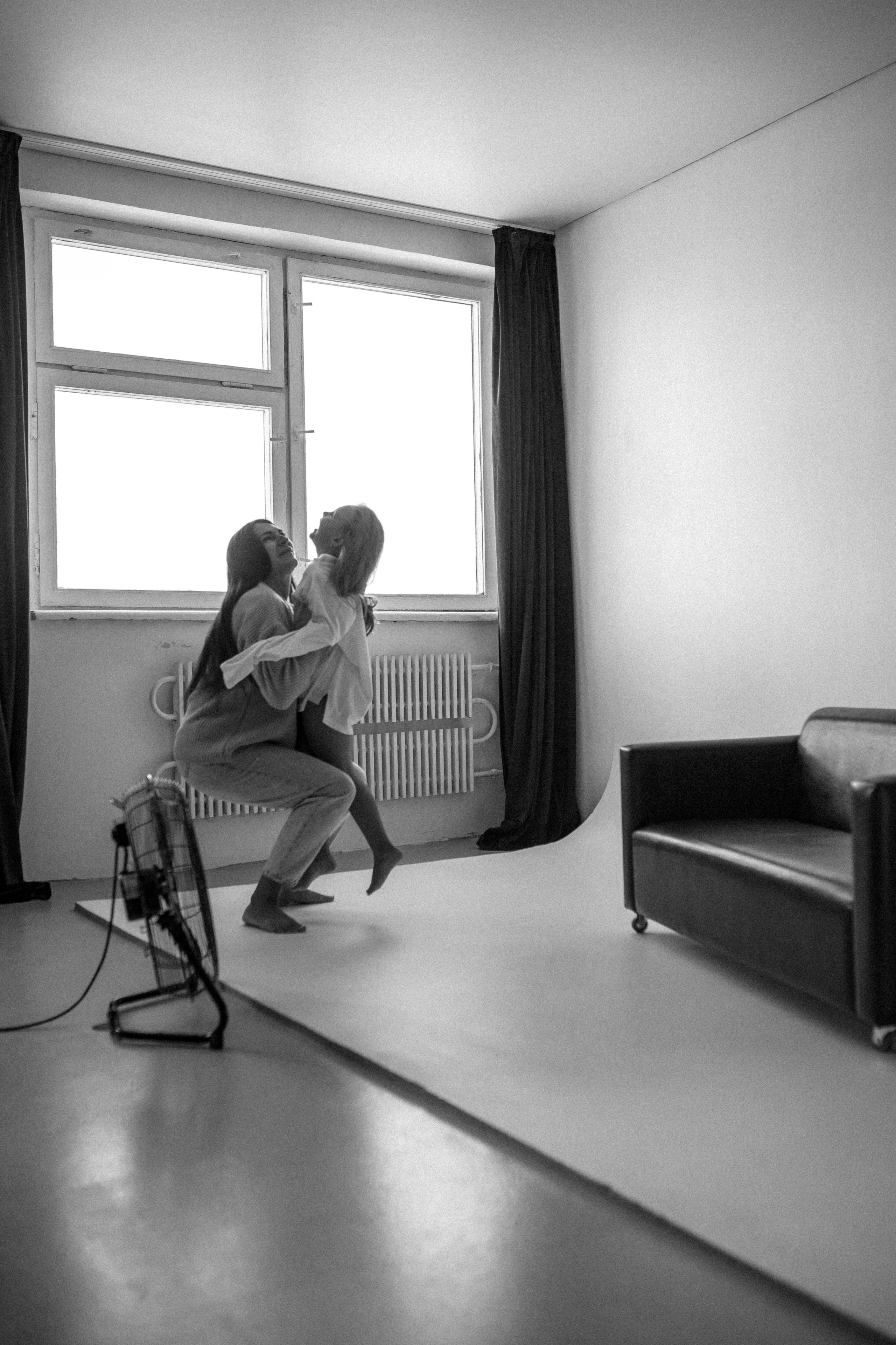 Есения и мама. Семейный фотограф Губкин/Старый Оскол