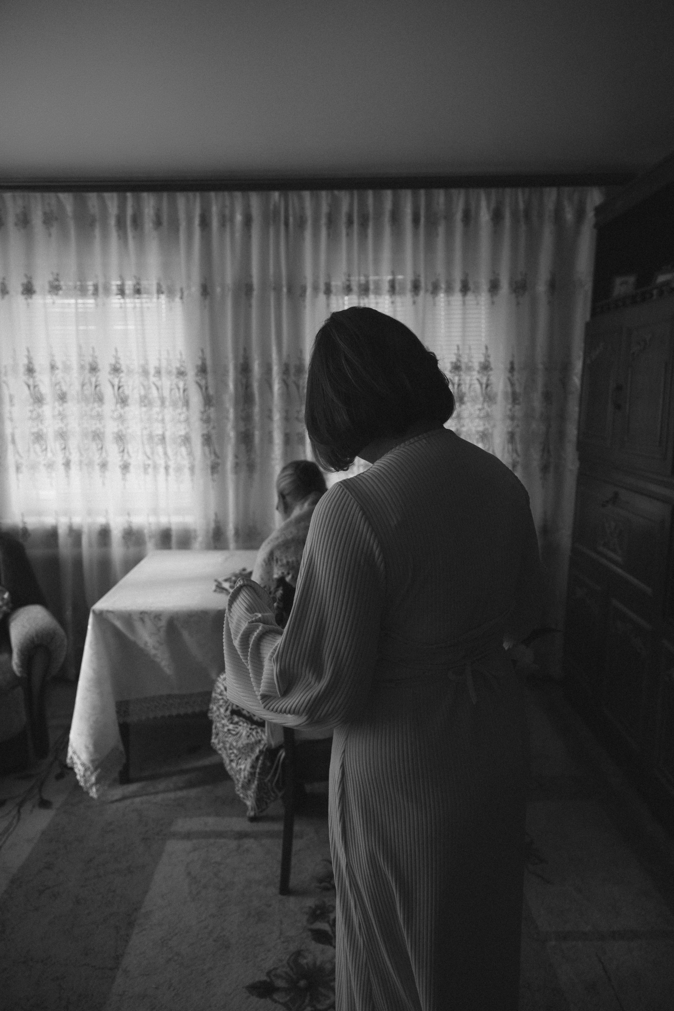 Аня и бабушка. Семейный фотограф Губкин/Старый Оскол