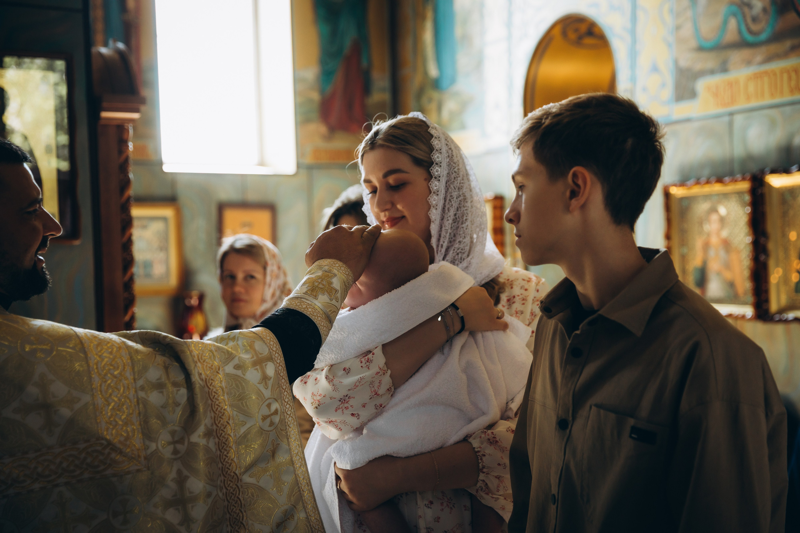 Таинство Крещения Ильи. Фотограф в Краснодаре Алла Потоцкая