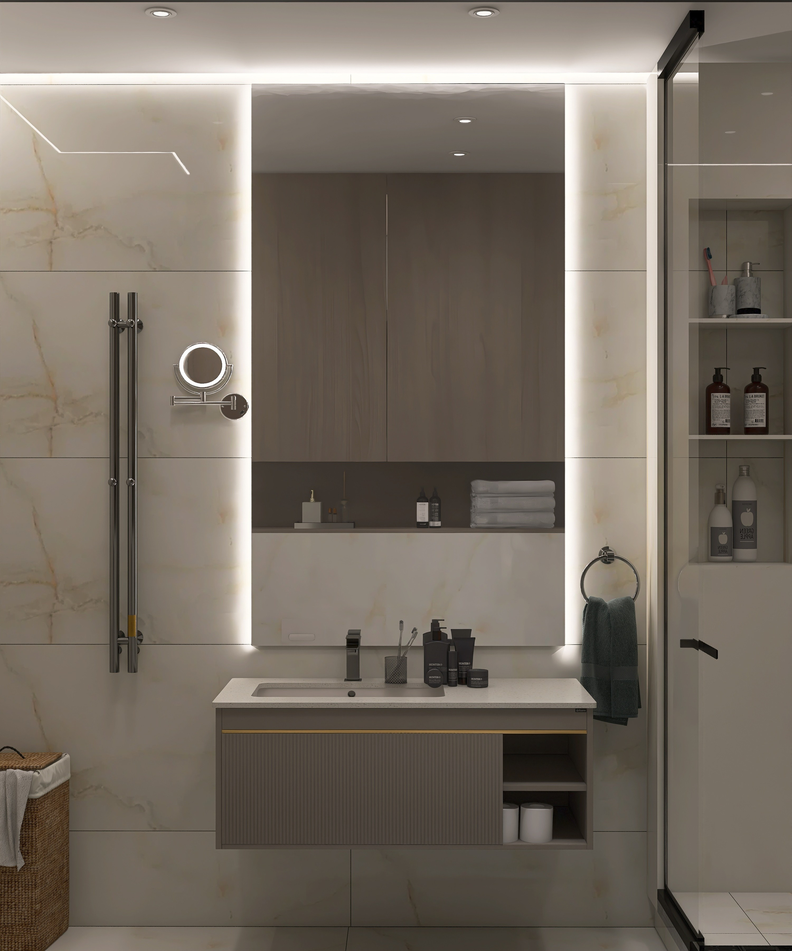 ЖК на Добролюбова. Площадь 97 кв. м. Дизайнер интерьера в Новосибирске_Елена Сергеева