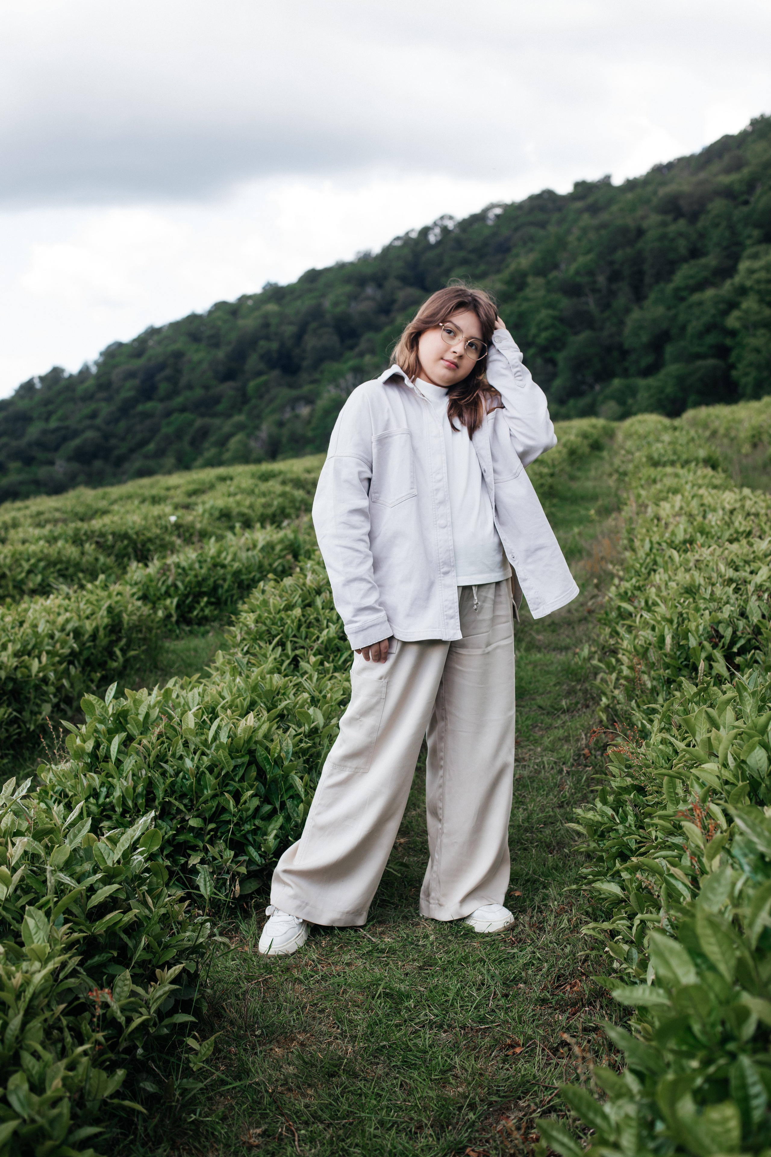 Tea plantation. Efimova Model Agency