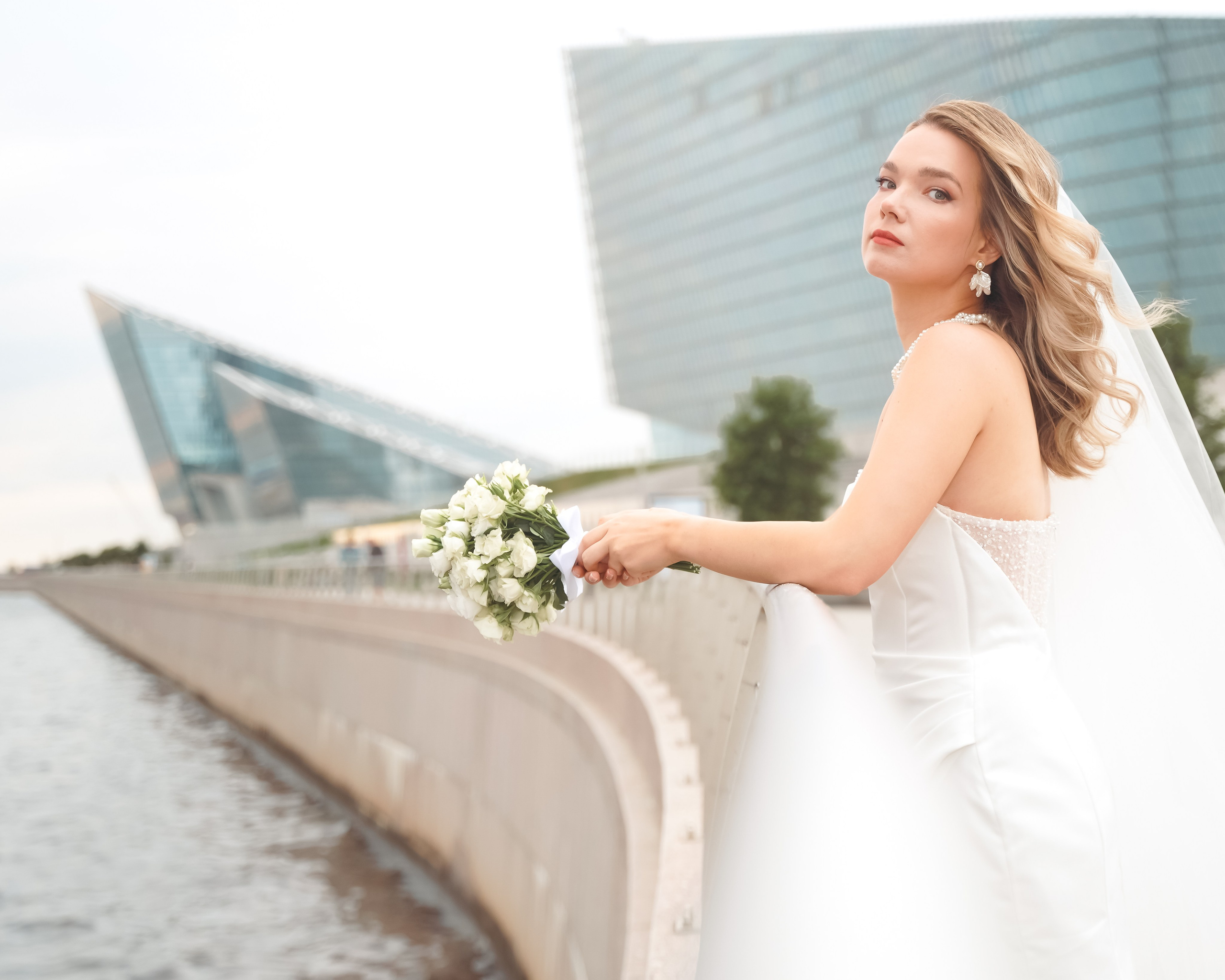 Минимализм на Лахте. Анна и Дмитрий. Professional photoartist in St. Petersburg (wedding, reportage, portrait, model book, love story) Alexander Shvedov