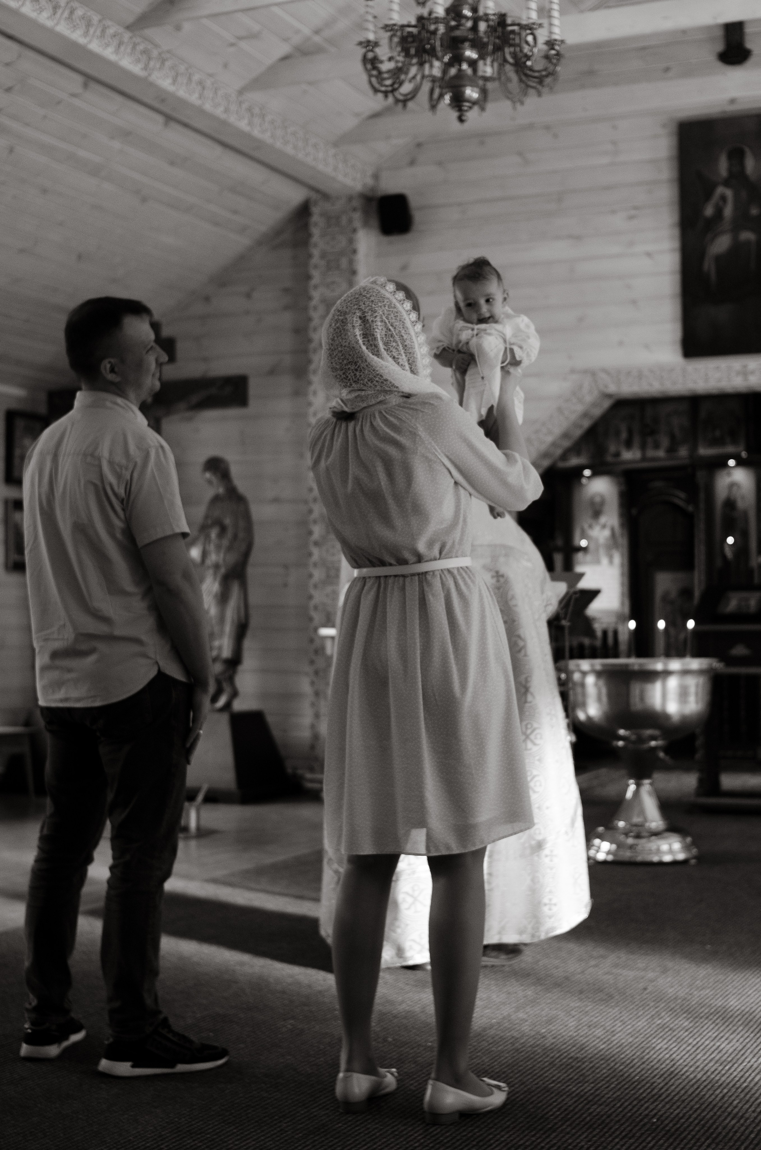 Таинство крещения Лея. Семейный фотограф Москва, Люберцы, Петрозаводск